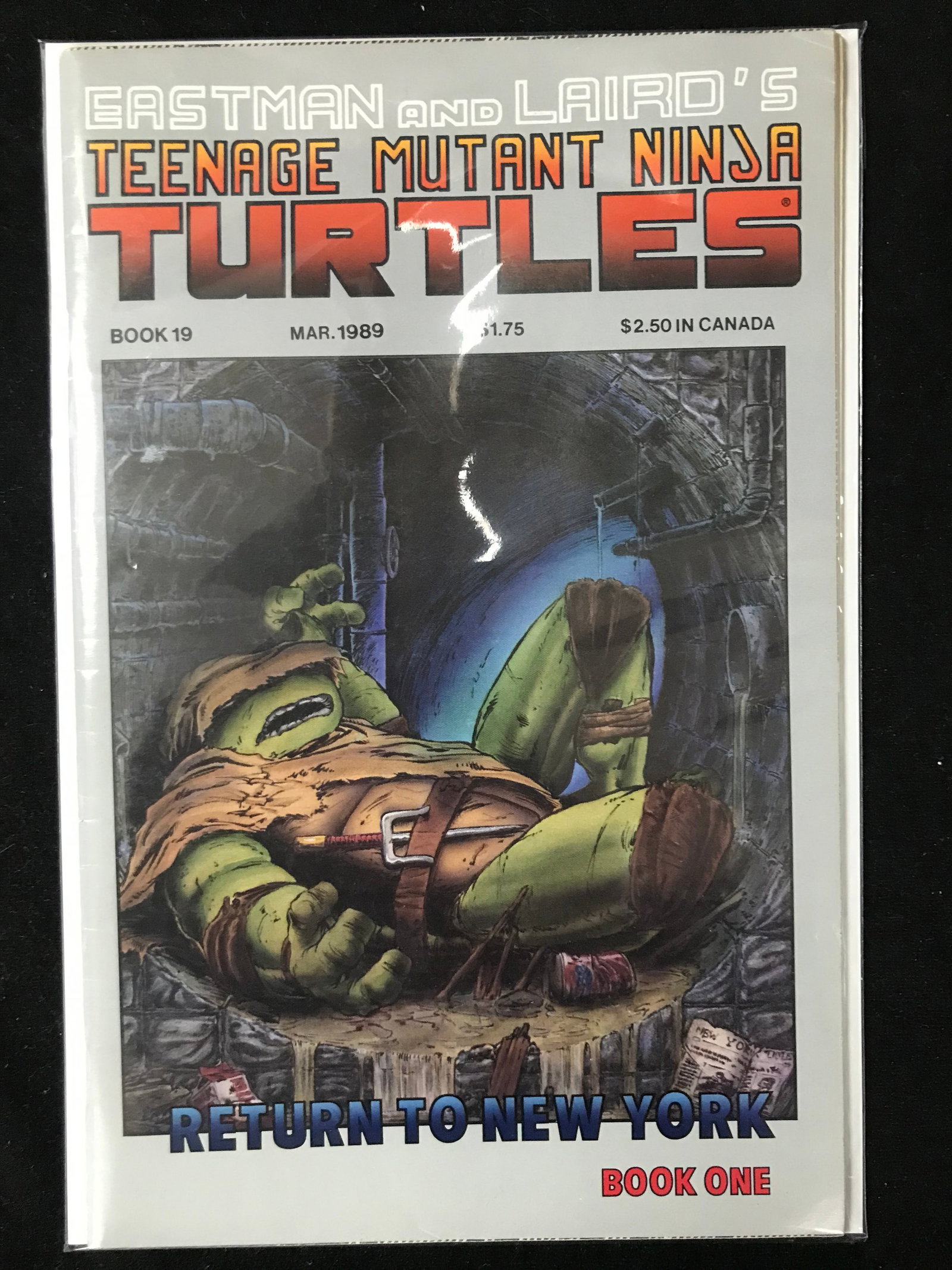 EASTMAN AND LAIRD'S TEENAGE MUTANT NINJA TURTLES BOOK 19 (BOOK 1): Prices are in Canadian dollars