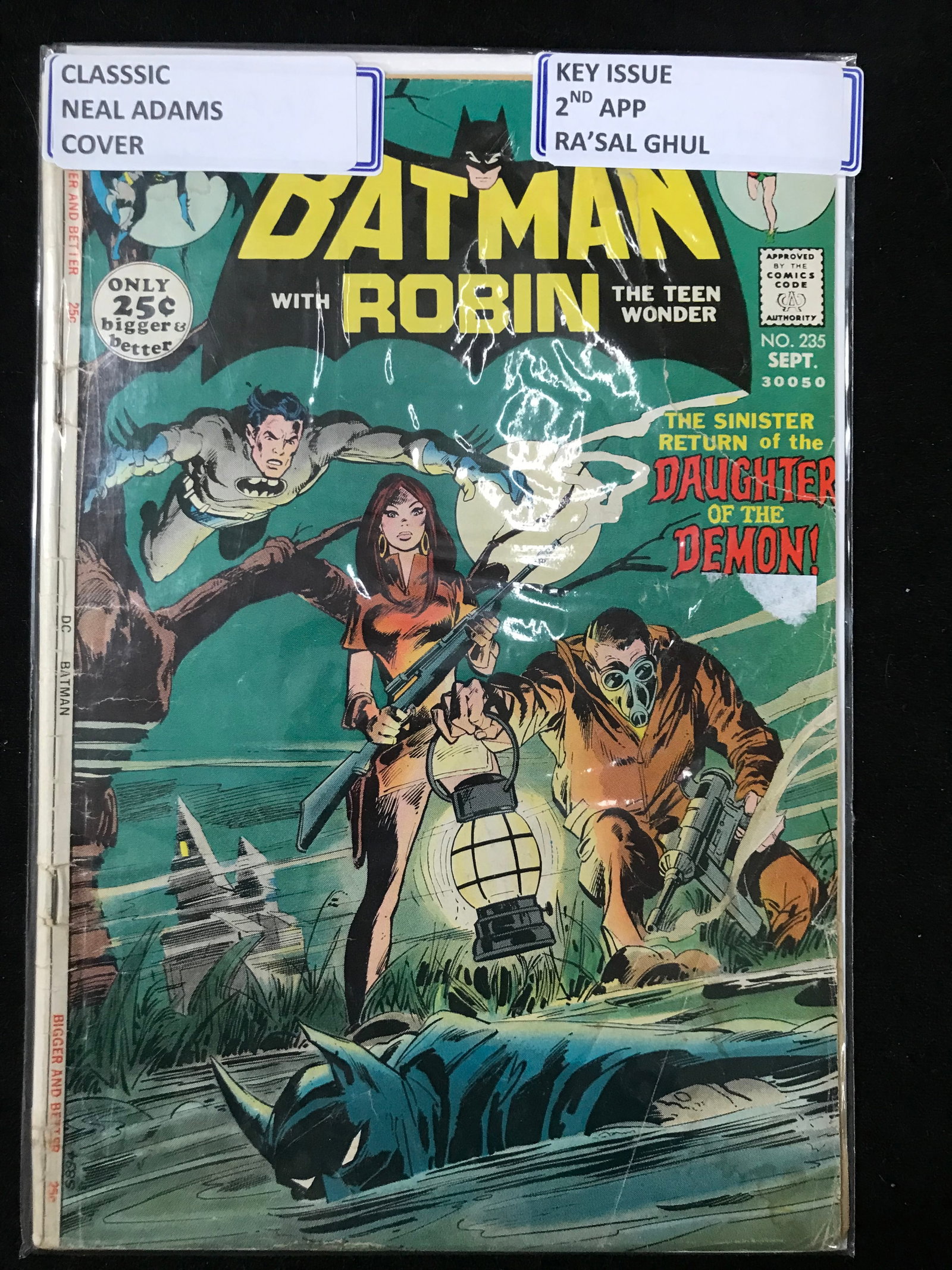 DC COMICS NO.235 BATMAN WITH ROBIN THE TEEN WONDER (NEAL ADAMS COVER) (1 of 1)