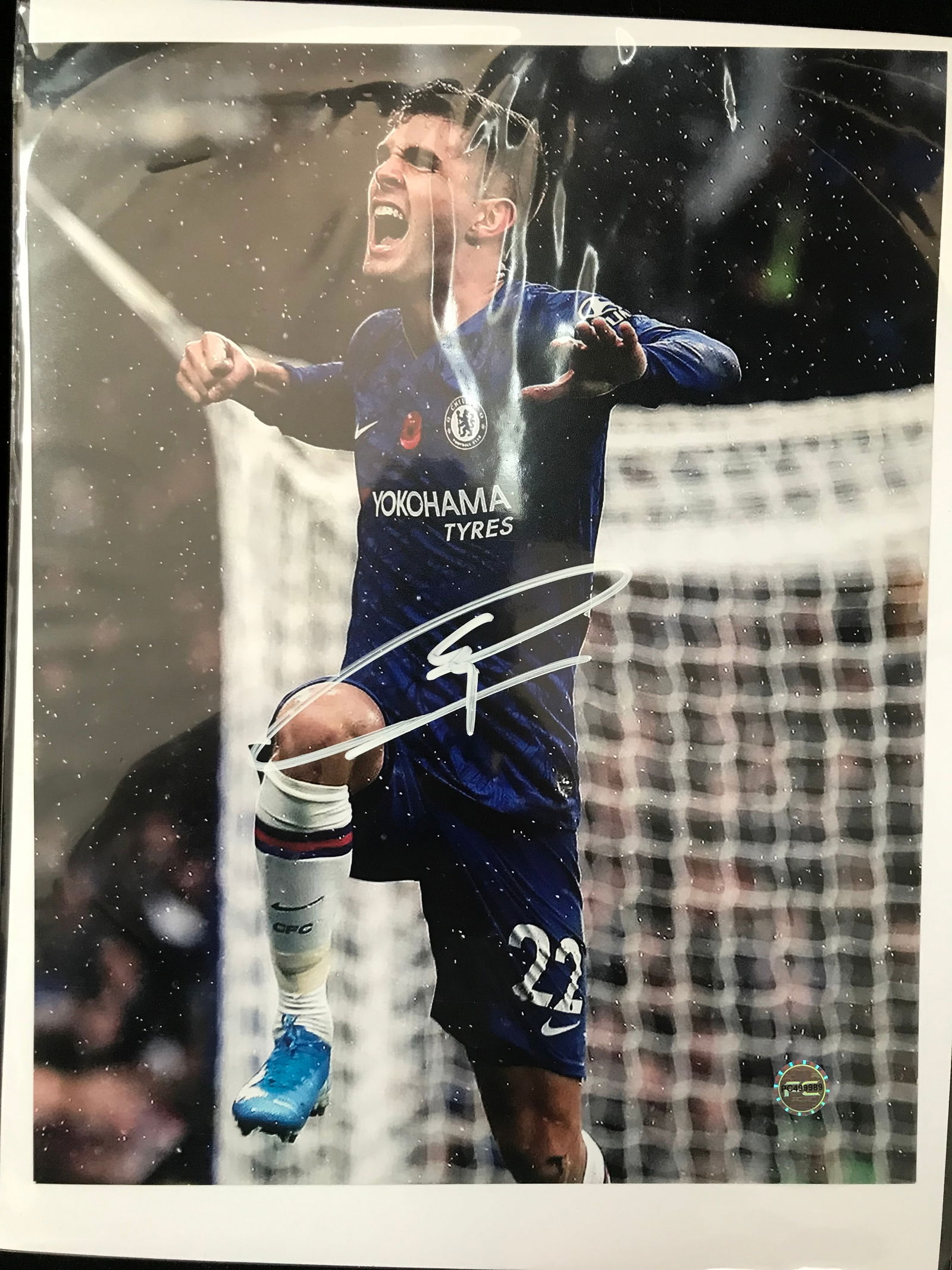 CHRISTIAN PULLSIC SIGNED 8X10 PHOTO (COAPROS COA) (1 of 2)