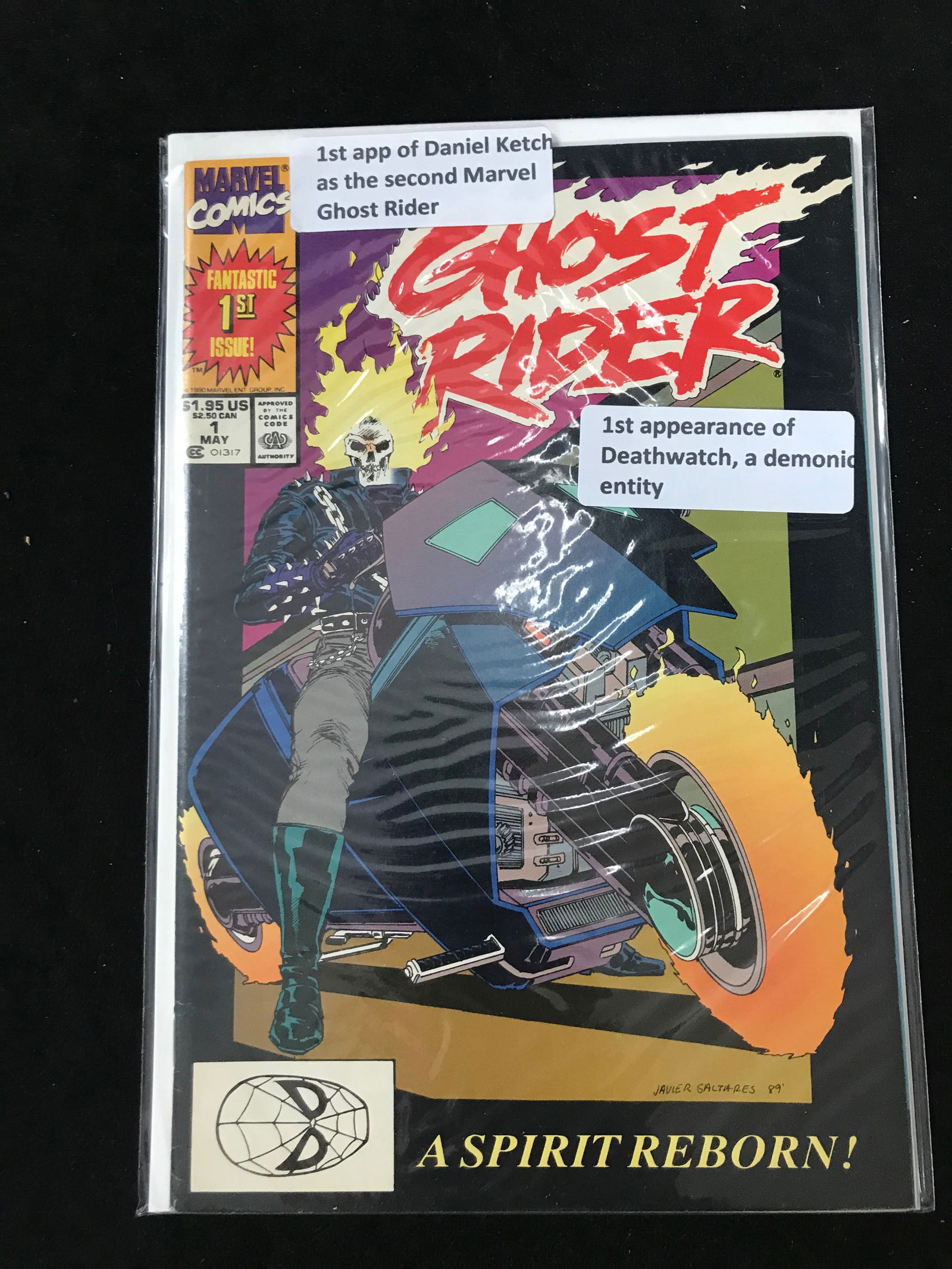 MARVEL COMICS NO.1 GHOST RIDER (1ST AP DEATHWATCH) (1 of 1)
