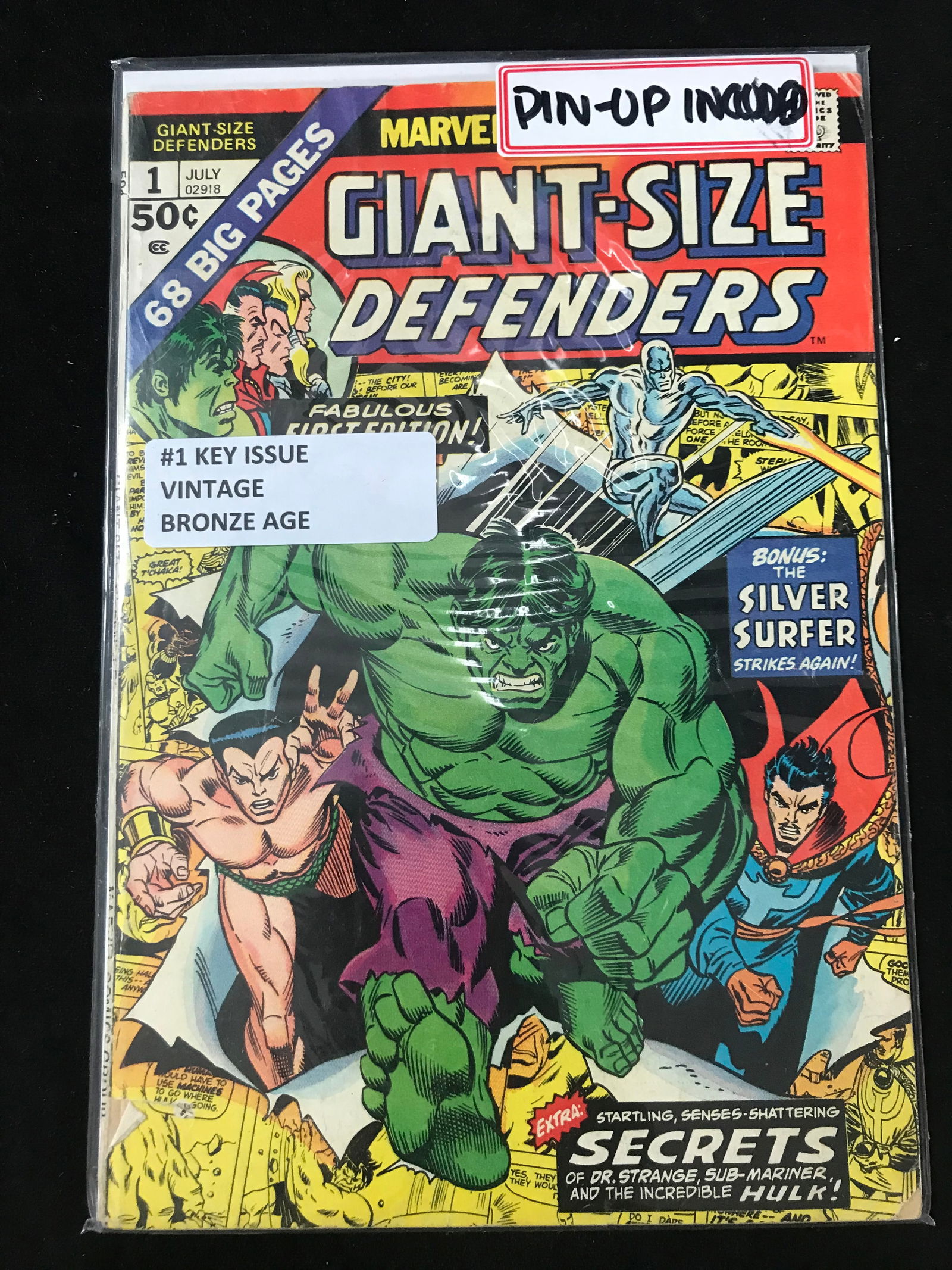 MARVEL COMICS NO.1 GIANT-SIZE DEFENDERS (VINTAGE BRONZE AGE) (1 of 1)
