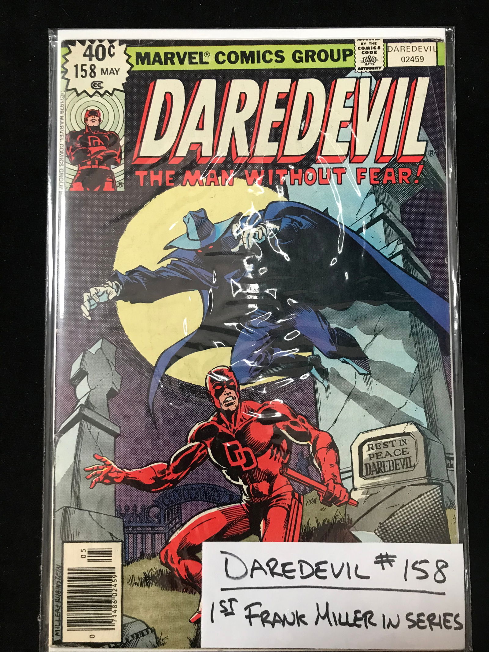 MARVEL COMICS NO.158 DAREDEVIL (1ST FRANK MILLER IN SERIES) (1 of 1)