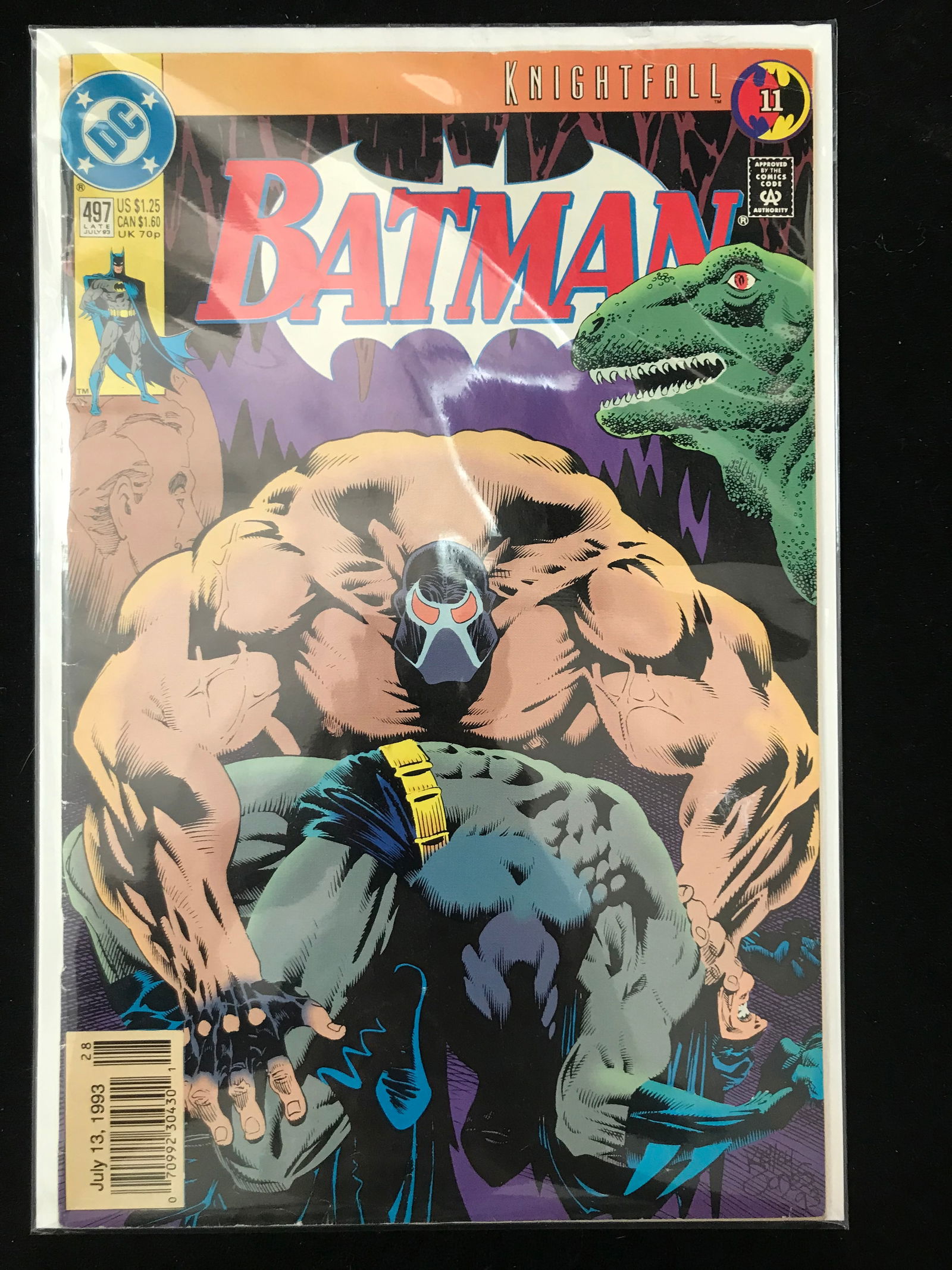 DC COMICS NO.497 BATMAN (BANE BREAKS BATMANS BACK) (1 of 1)