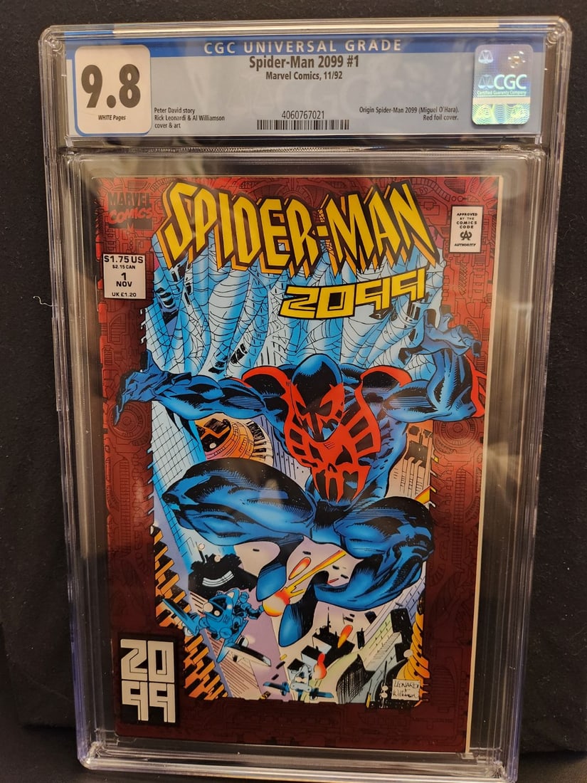 MARVEL COMICS SPIDERMAN 2099 NO.1 (CGC 9.8) (1 of 1)