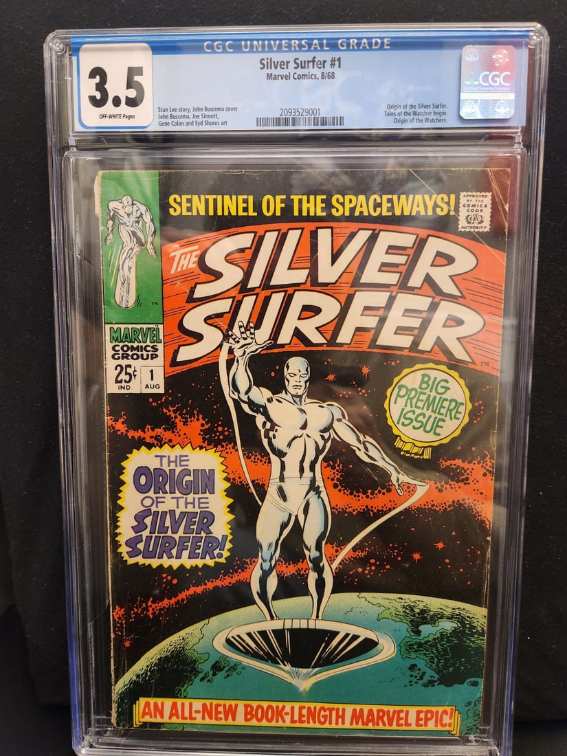 MARVEL COMICS THE SILVER SURFER NO.1 (CGC 3.5) (1 of 1)