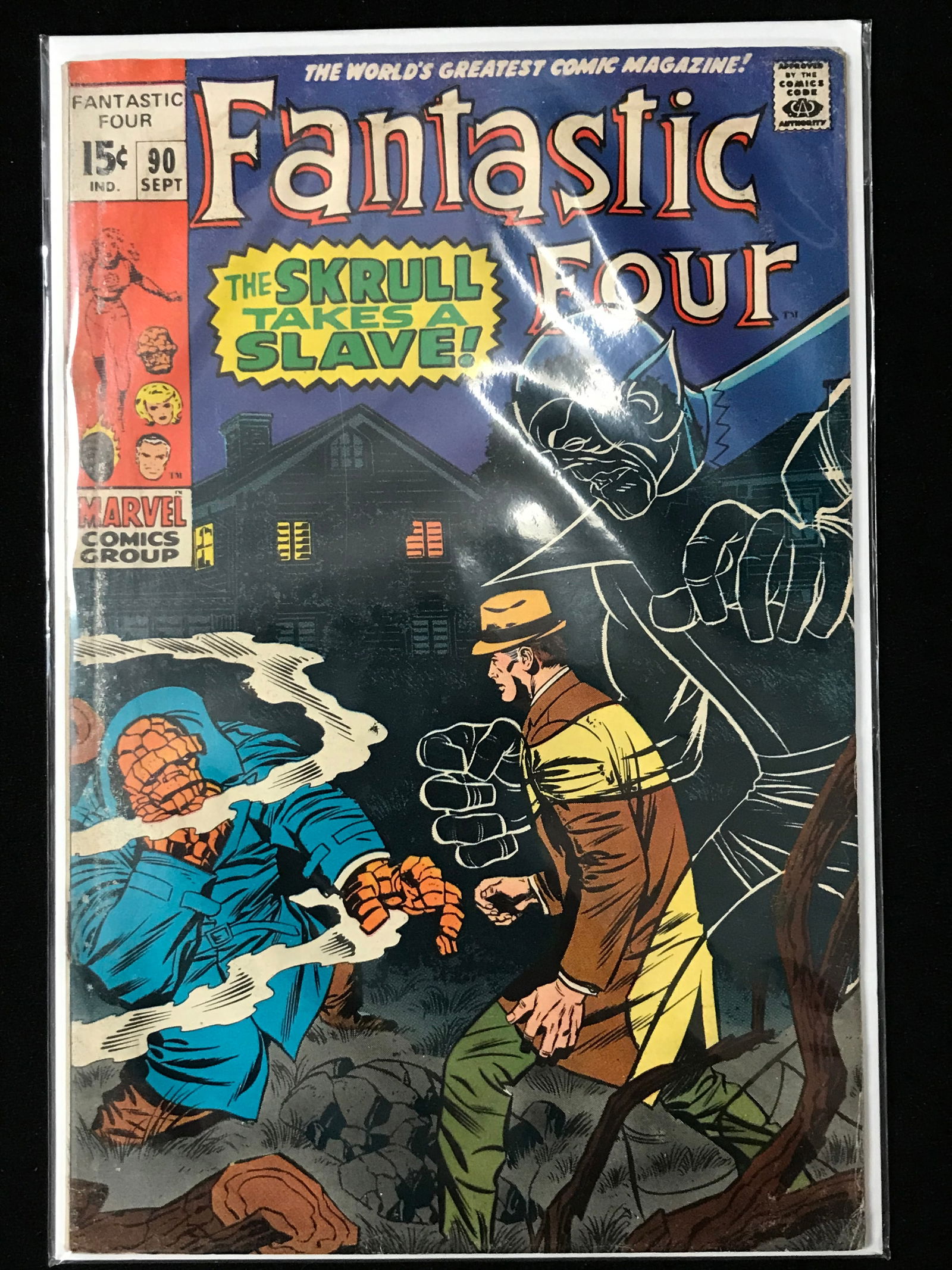 MARVEL COMICS NO.90 FANTASTIC FOUR (1 of 1)