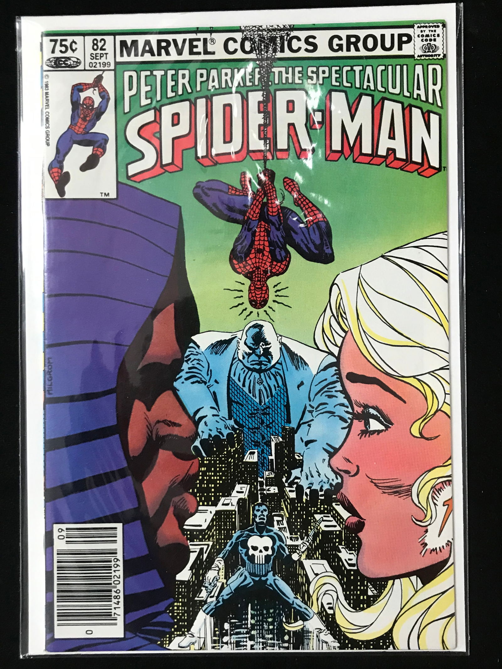 MARVEL COMICS NO.82 PETER PARKER, THE SPECTACULAR SPIDERMAN (1 of 1)