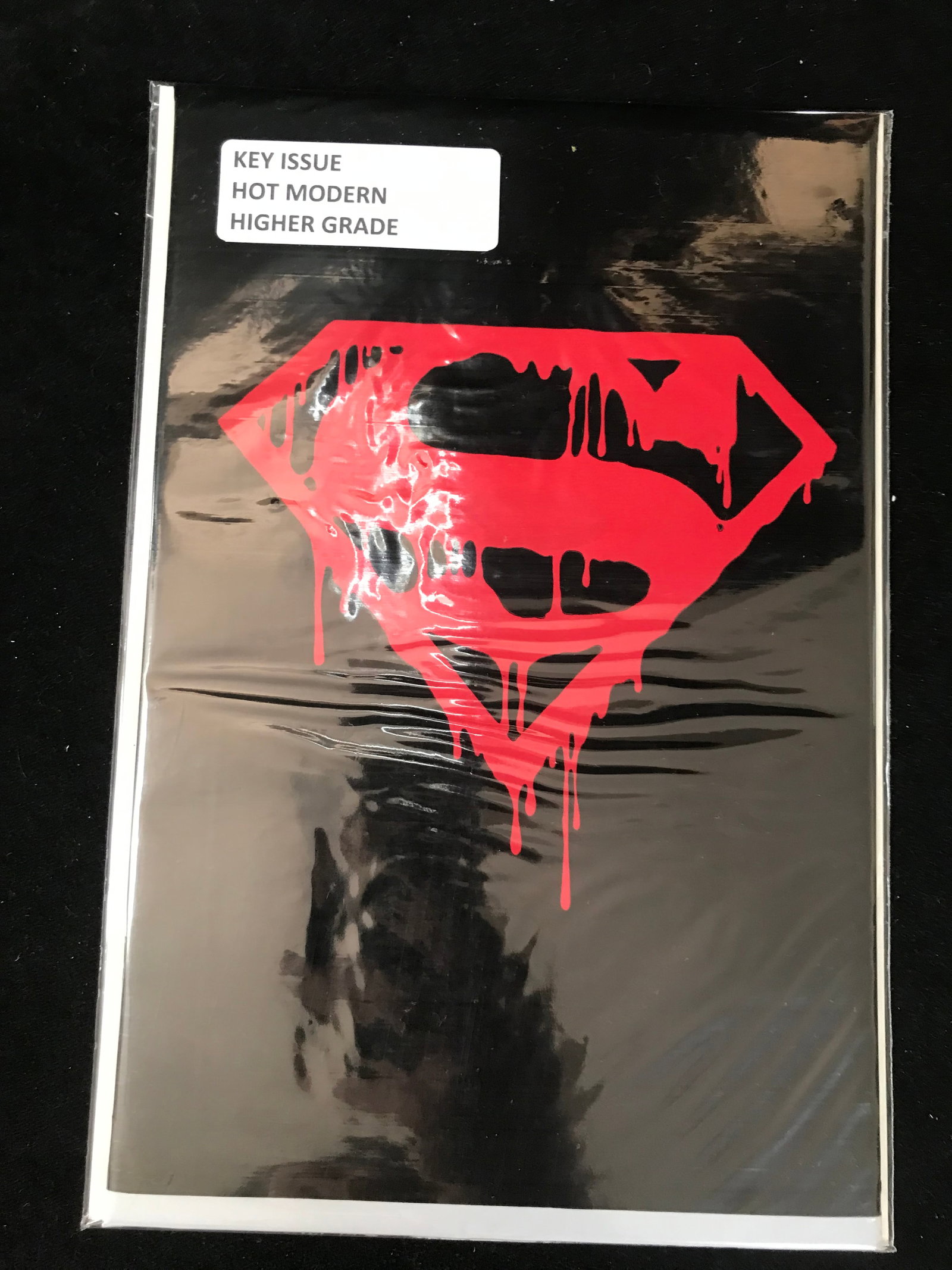 DC COMICS SUPERMANS DEATH BLACK BACK SEALED: Prices are in Canadian dollars