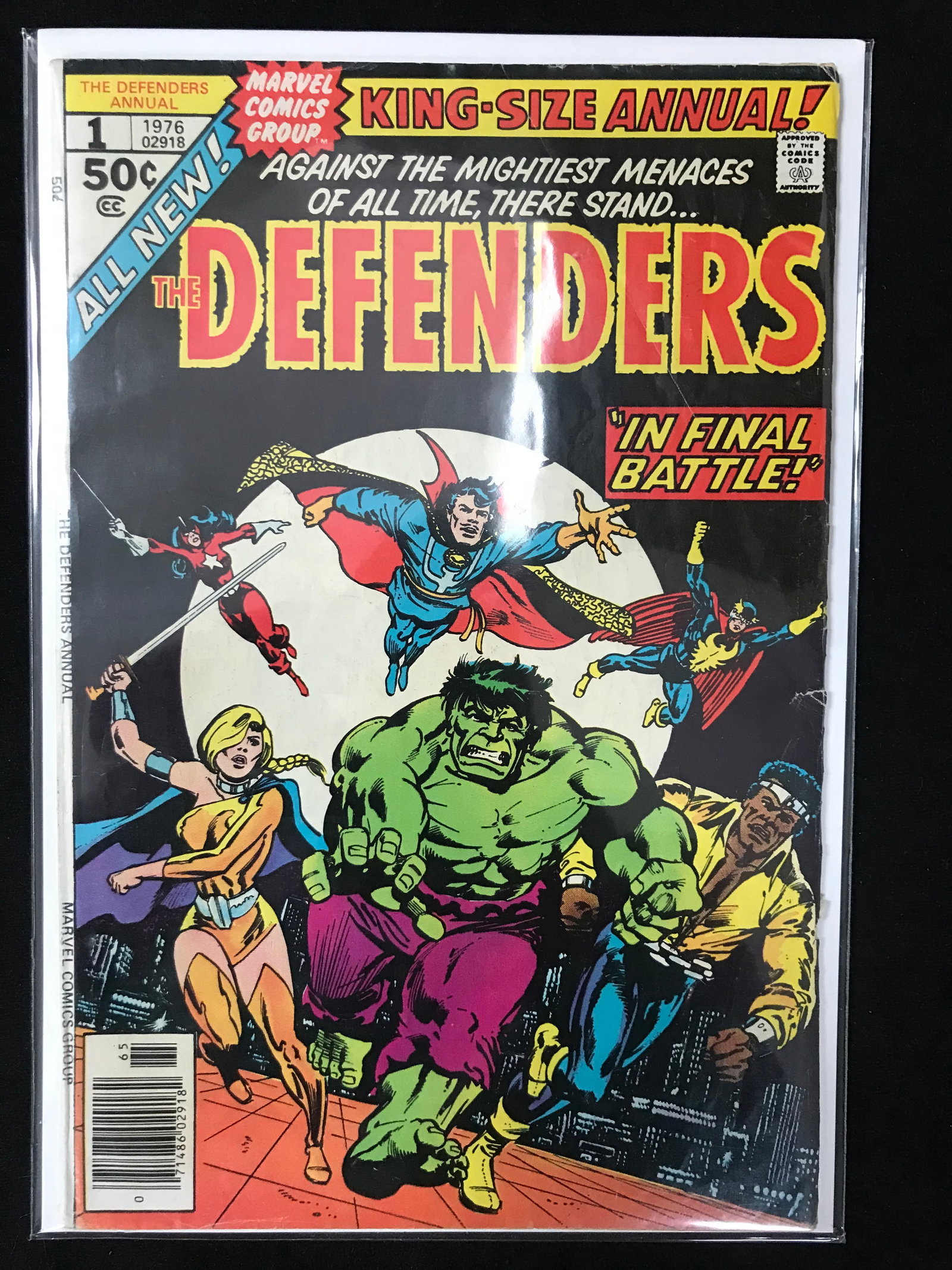 MARVEL COMICS THE DEFENDERS KING SIZE ANNUAL NO.1: Prices are in Canadian dollars