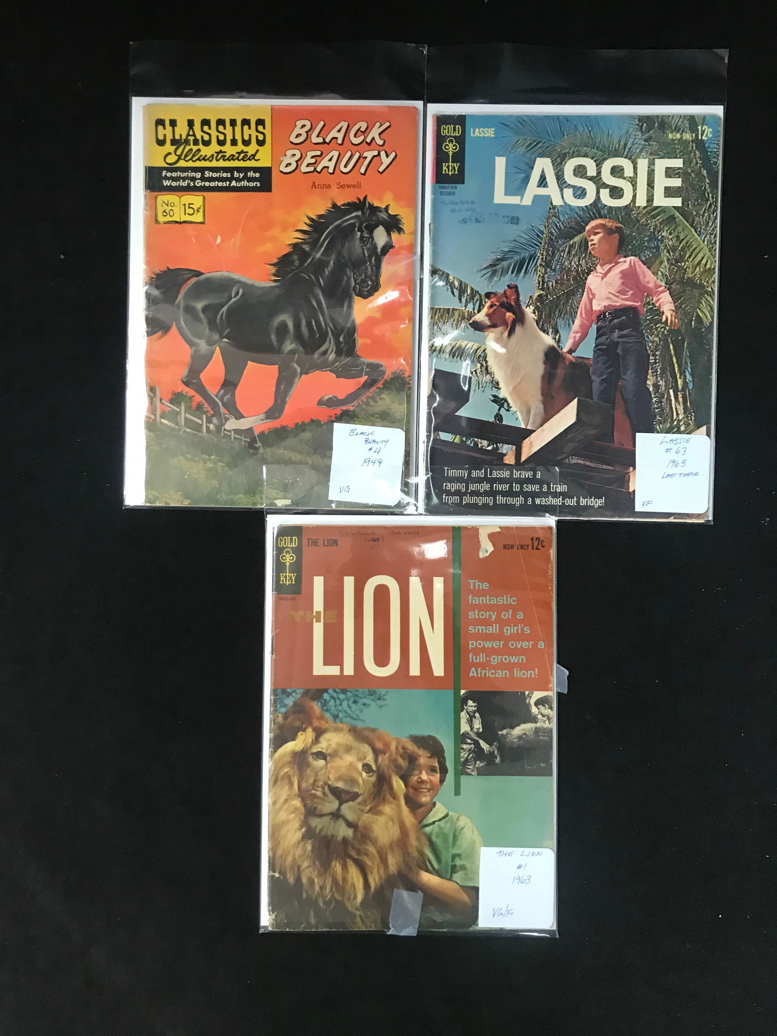1960'S CLASSIC ILLUSTRATED AND GOLD KEY COMIC LOT (1 of 1)