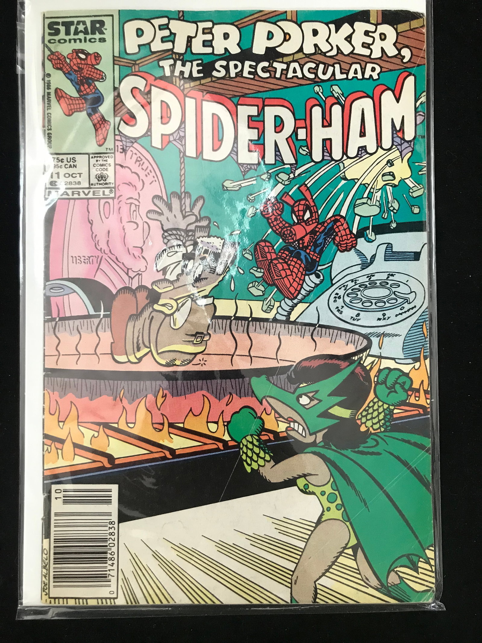 STAR COMICS PETER PORKER THE SPECTACULAT SPIDER-HAM NO.11: Prices are in Canadian dollars