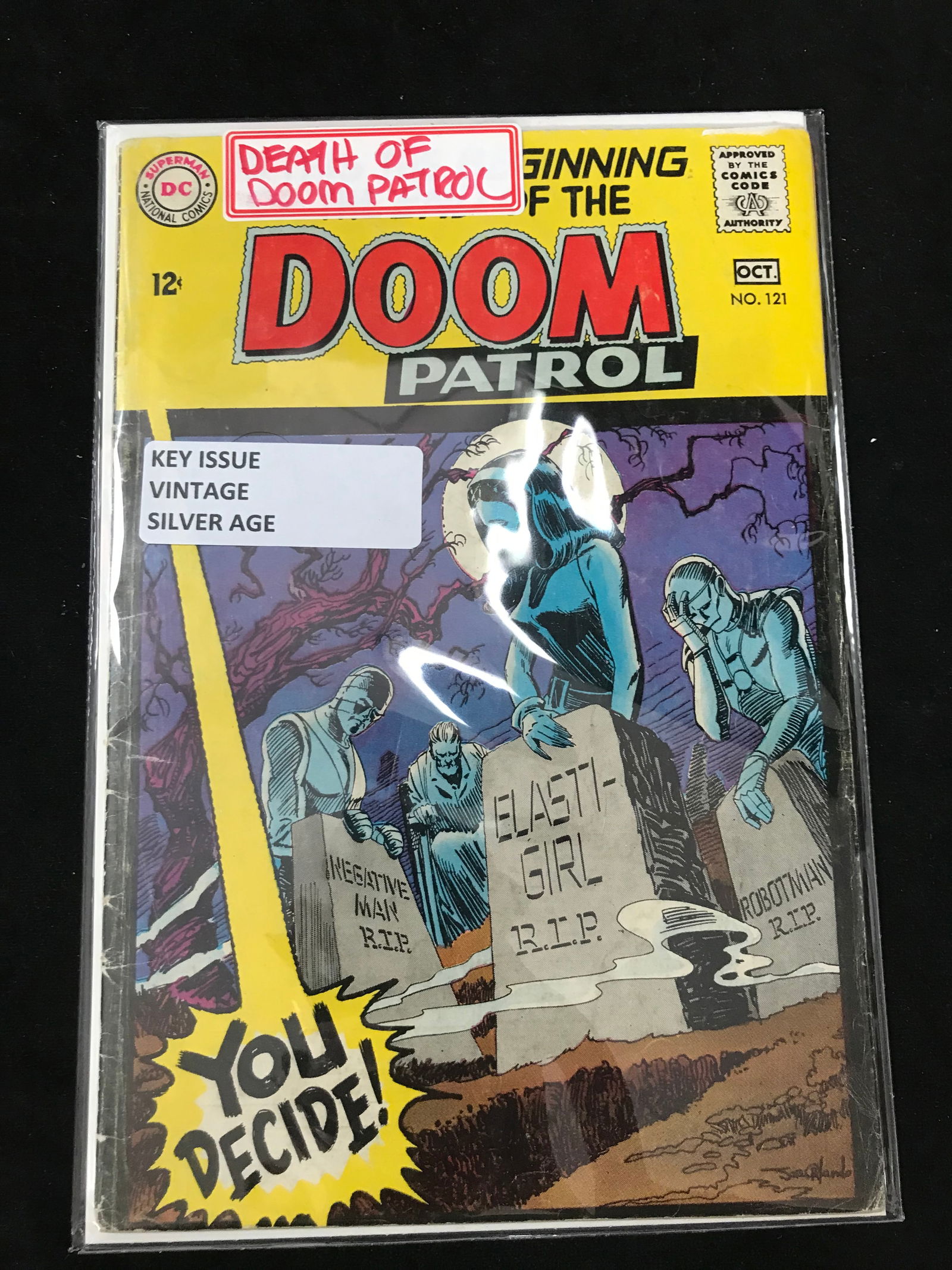 DC COMICS DOOM PATROL NO.121 (DEATH OF DOOM PATROL) (1 of 1)
