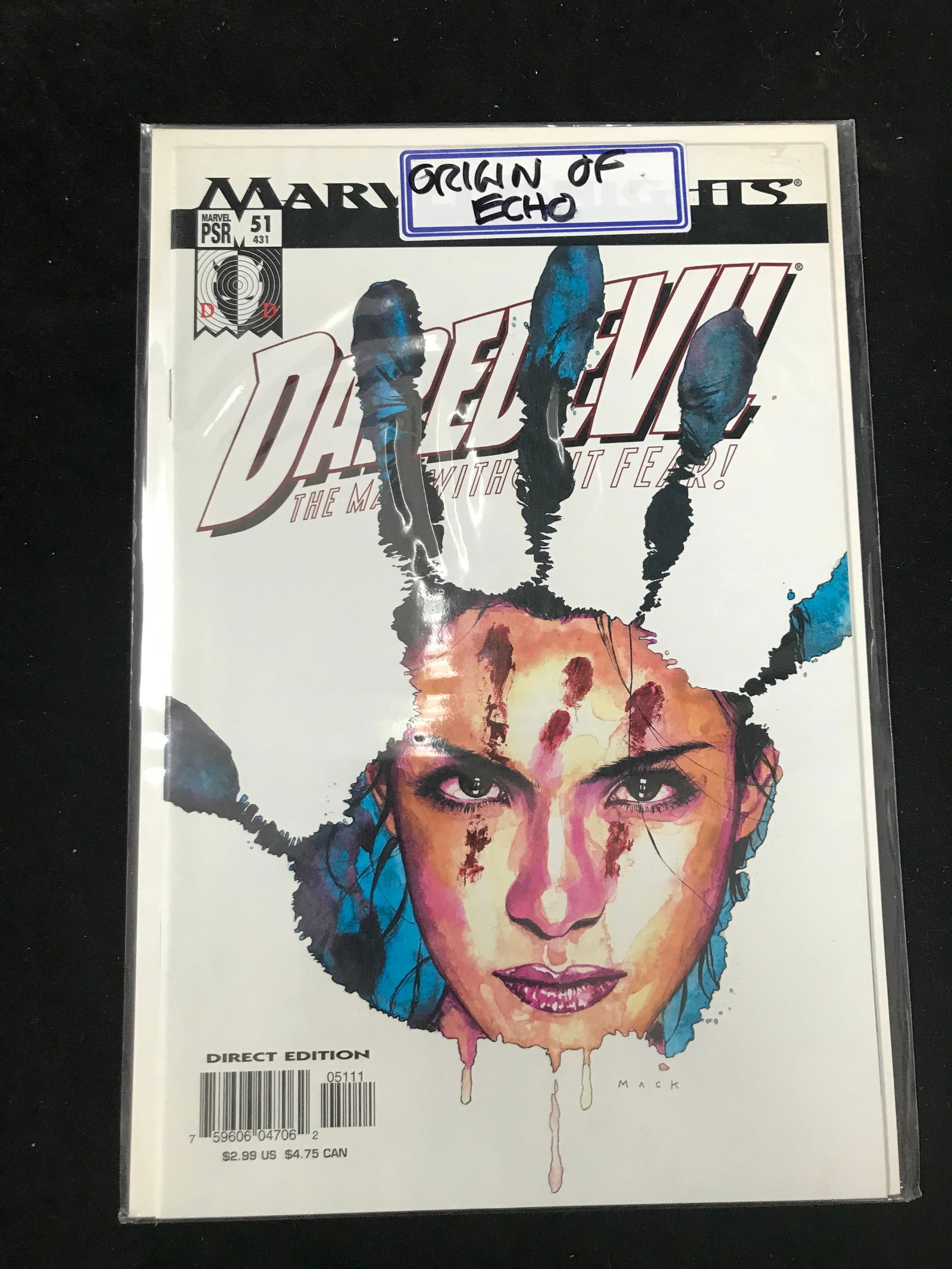 MARVEL COMICS DAREDEVIL NO.10 (1 of 1)