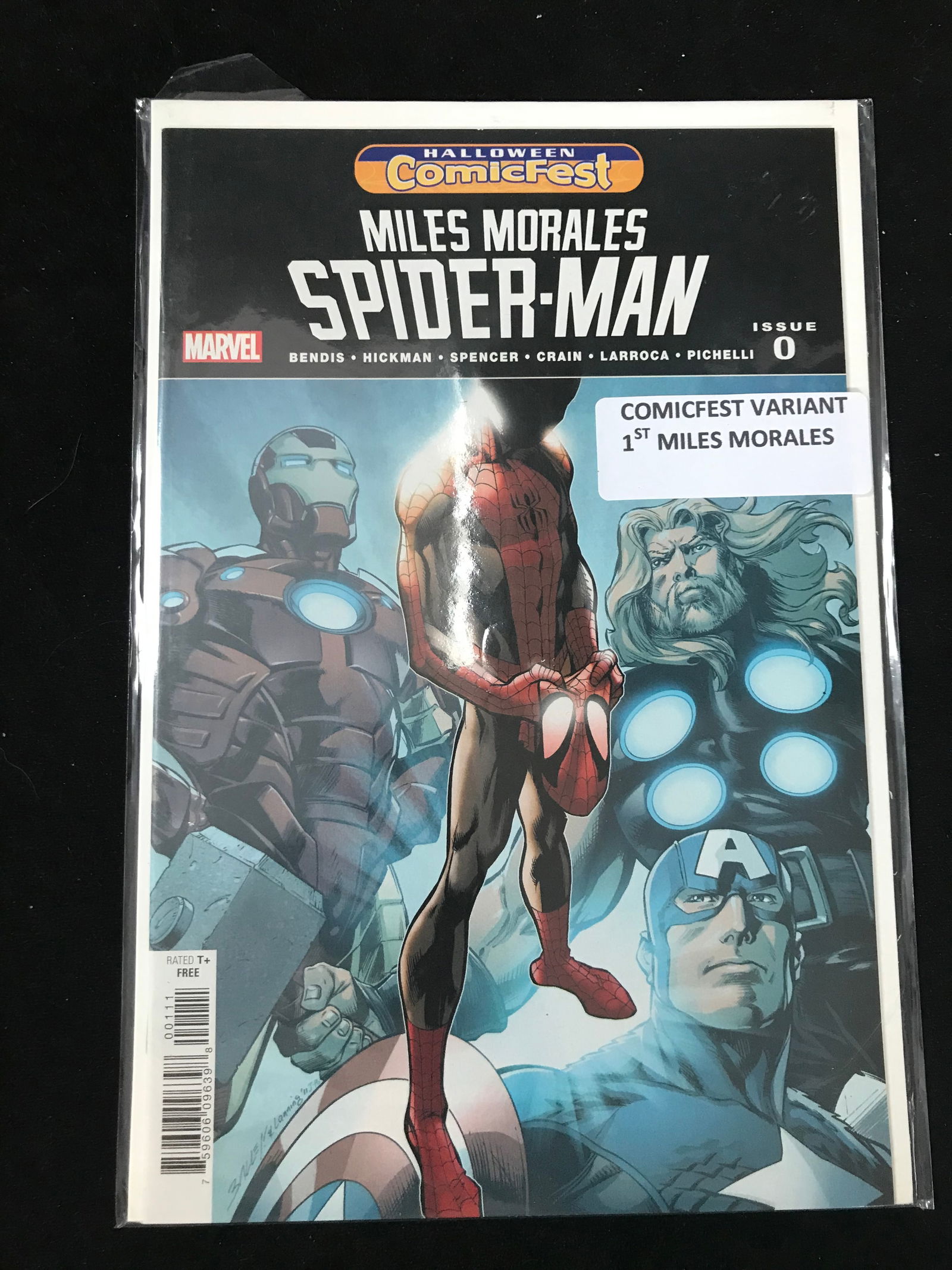 MARVEL COMICS MILES MORALES SPIDER-MAN NO.0 (COMICFEST VARIANT) (1 of 1)