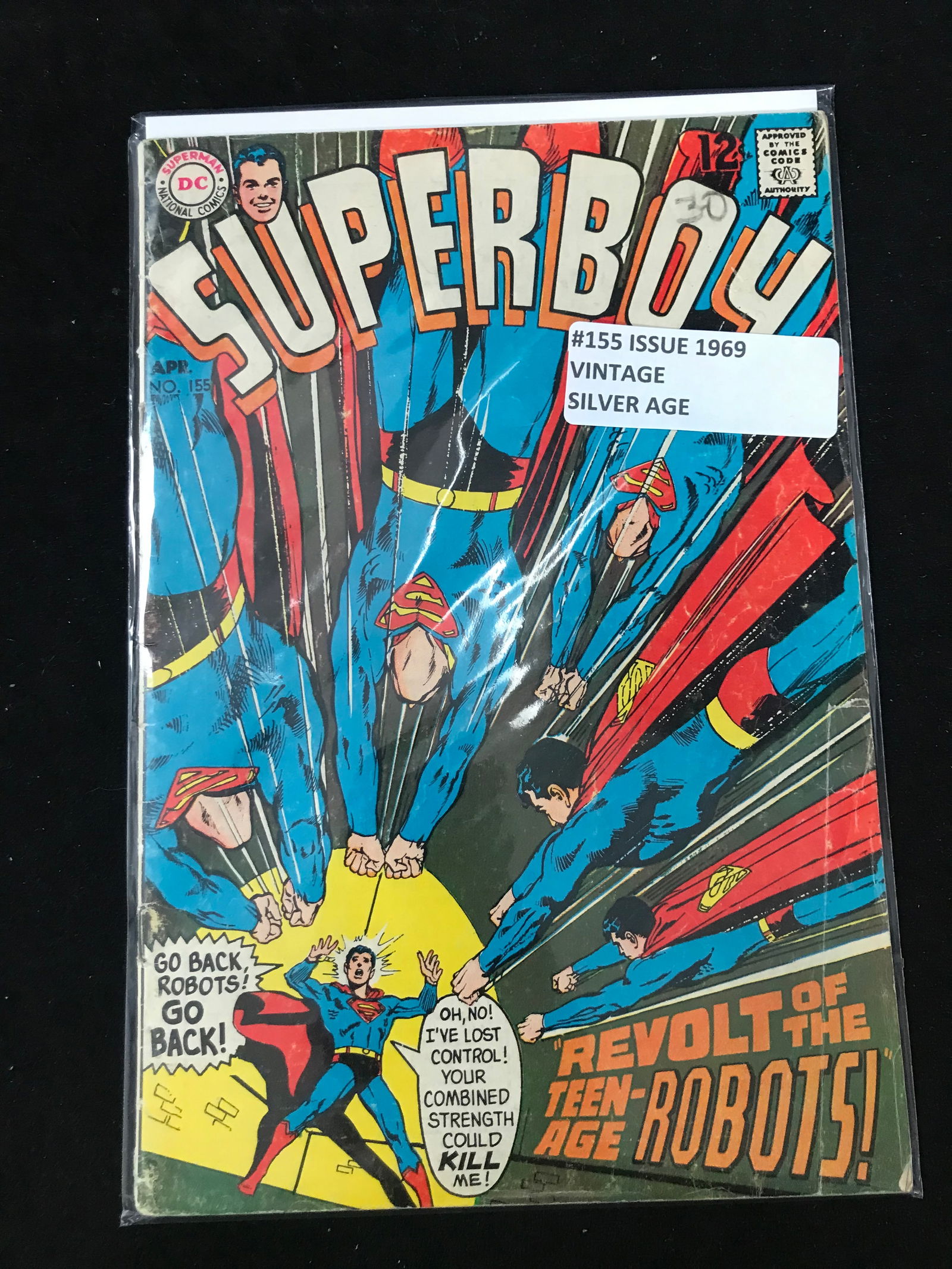 DC COMICS SUPERBOY NO.155 (1 of 1)