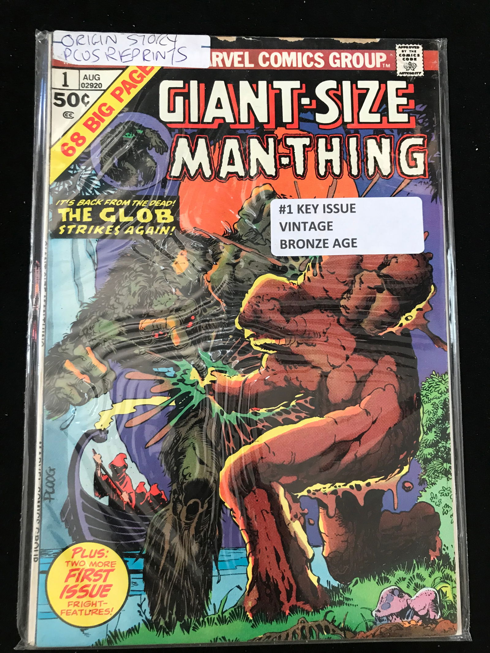 MARVEL COMICS GIANT SIZE MAN THING NO.1 (1 of 1)
