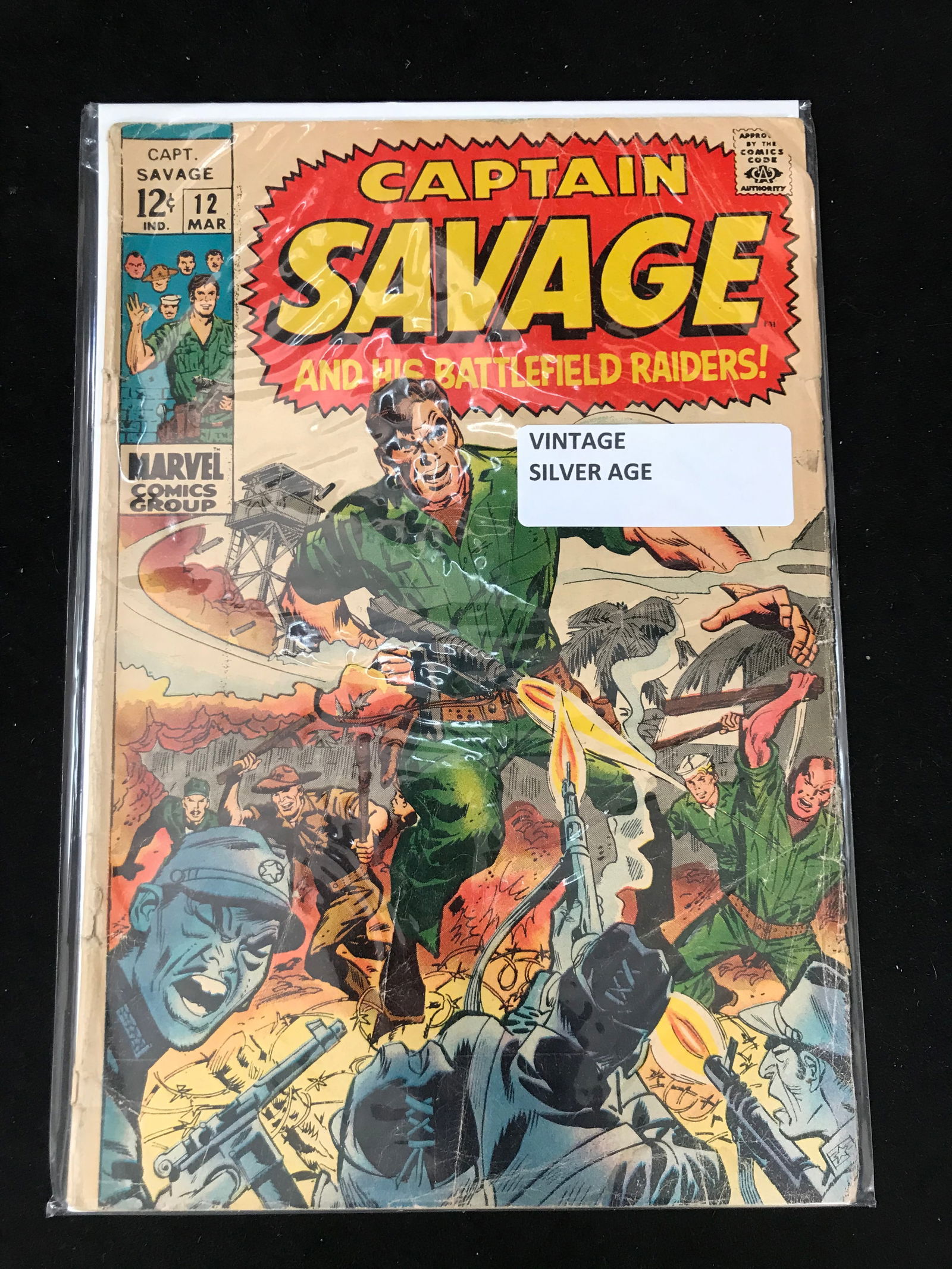 MARVEL COMICS CAPTAIN SAVAGE NO.12 (1 of 1)