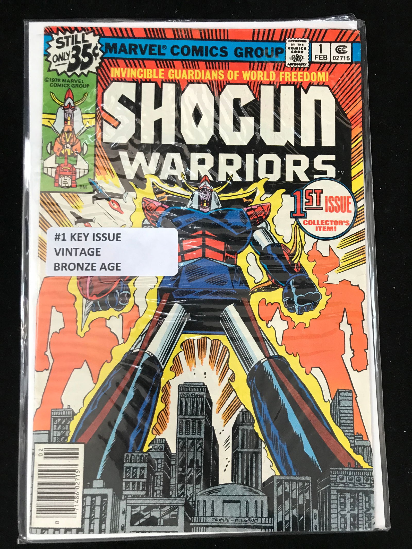 MARVEL COMICS SHOGUN WARRIORS NO.1 (1 of 1)