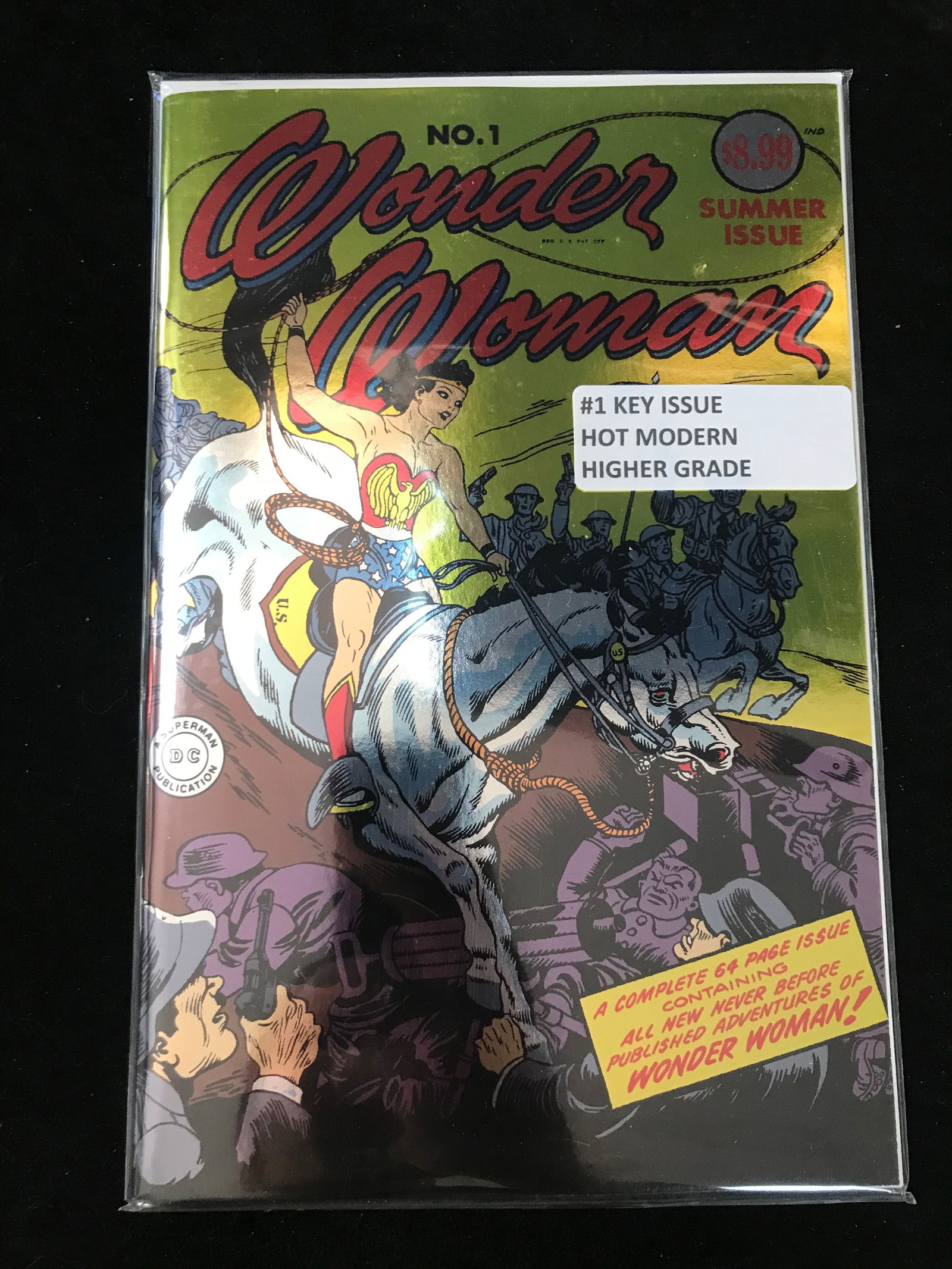 DC COMICS WONDER WOMAN NO.1 FOIL VARIANT (1 of 1)