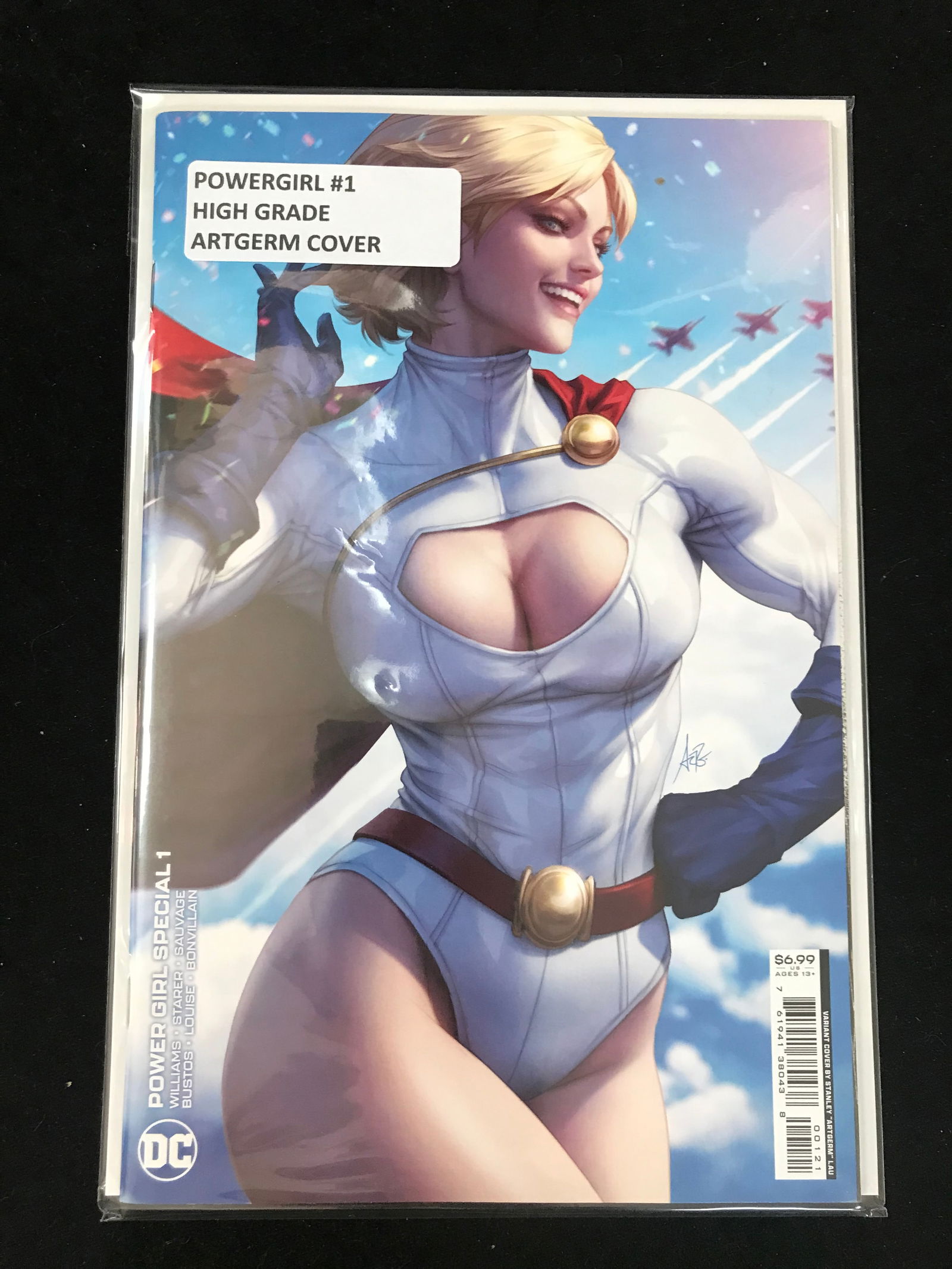 MARVEL COMICS POWER GIRL NO.1 ART GERM COVER (1 of 1)