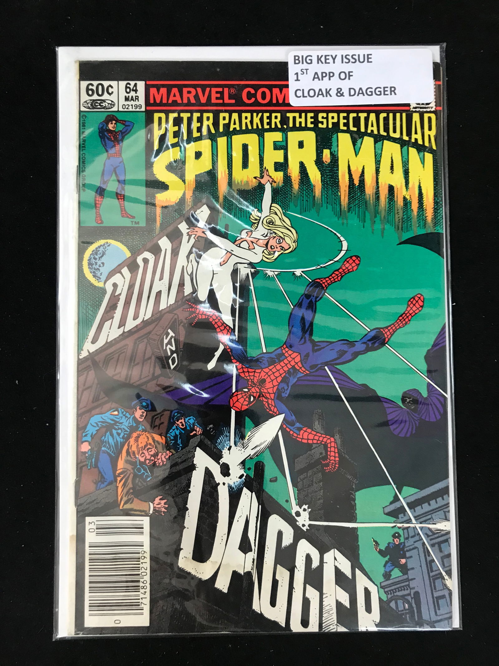 MARVEL COMICS PETER PARKER THE SPECTACULAT SPIDER-MAN NO.64 (1 of 1)