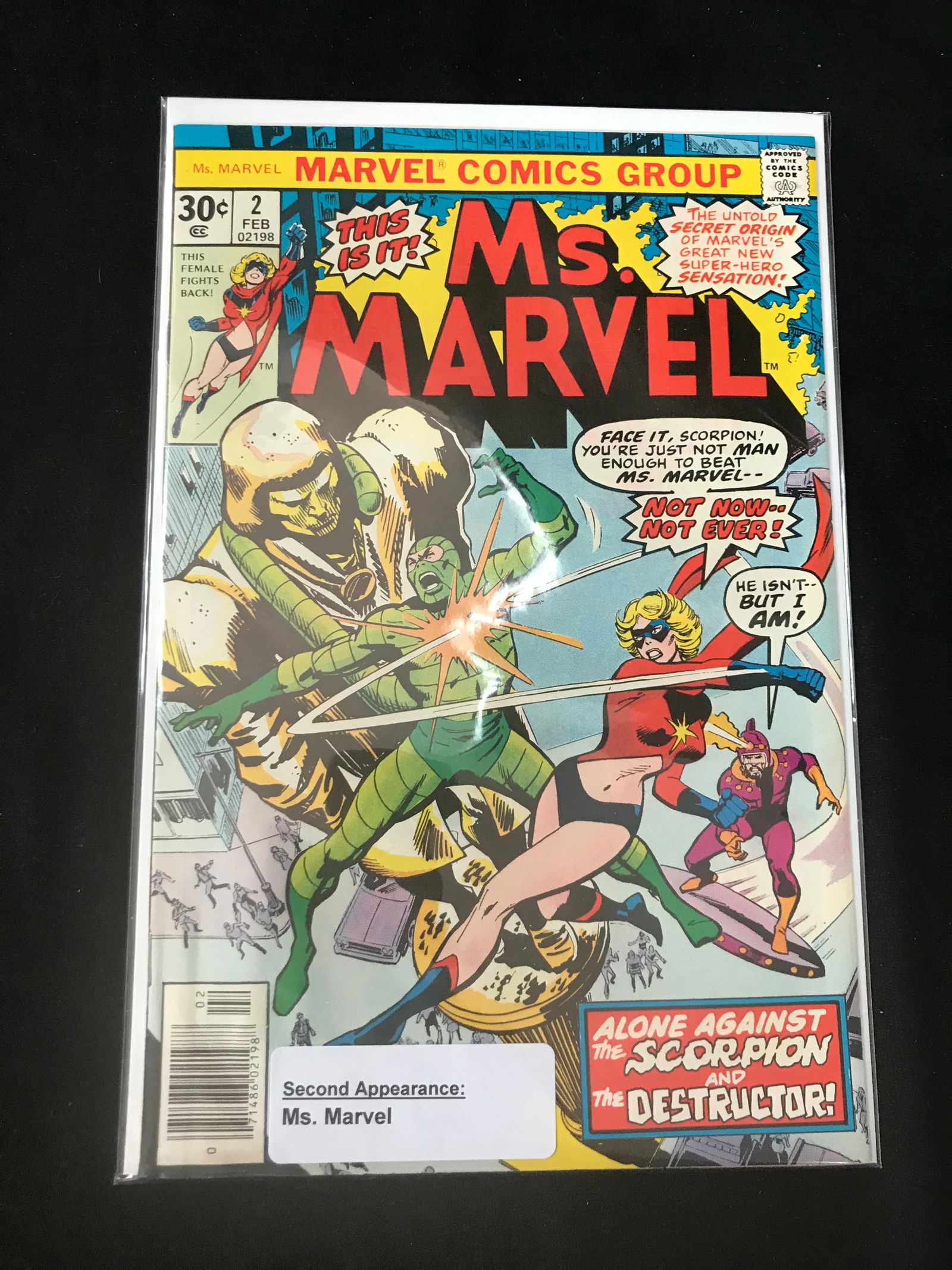 MARVEL COMICS NO.2 MS. MARVEL (1 of 1)