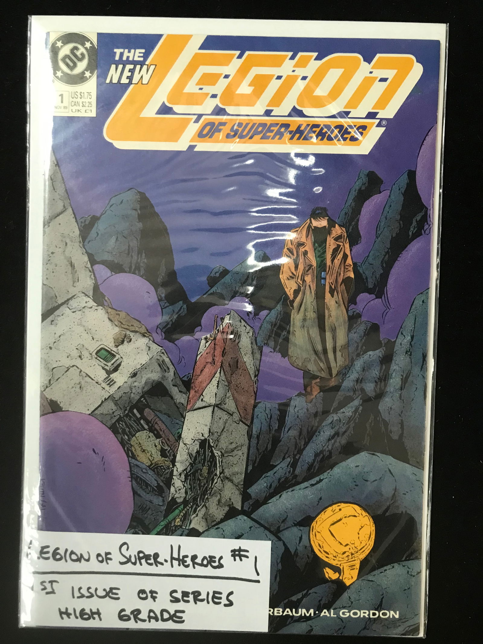 DC COMICS NO.1 THE NEW LEGION OF SUPER HEROES (1 of 1)