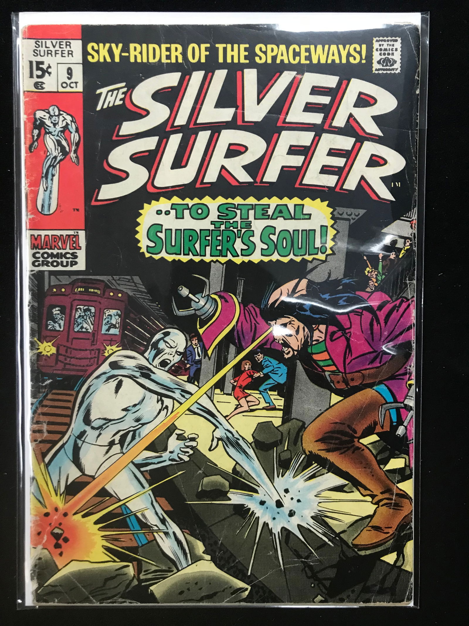 MARVEL COMICS NO.9 THE SILVER SURFER (1 of 1)