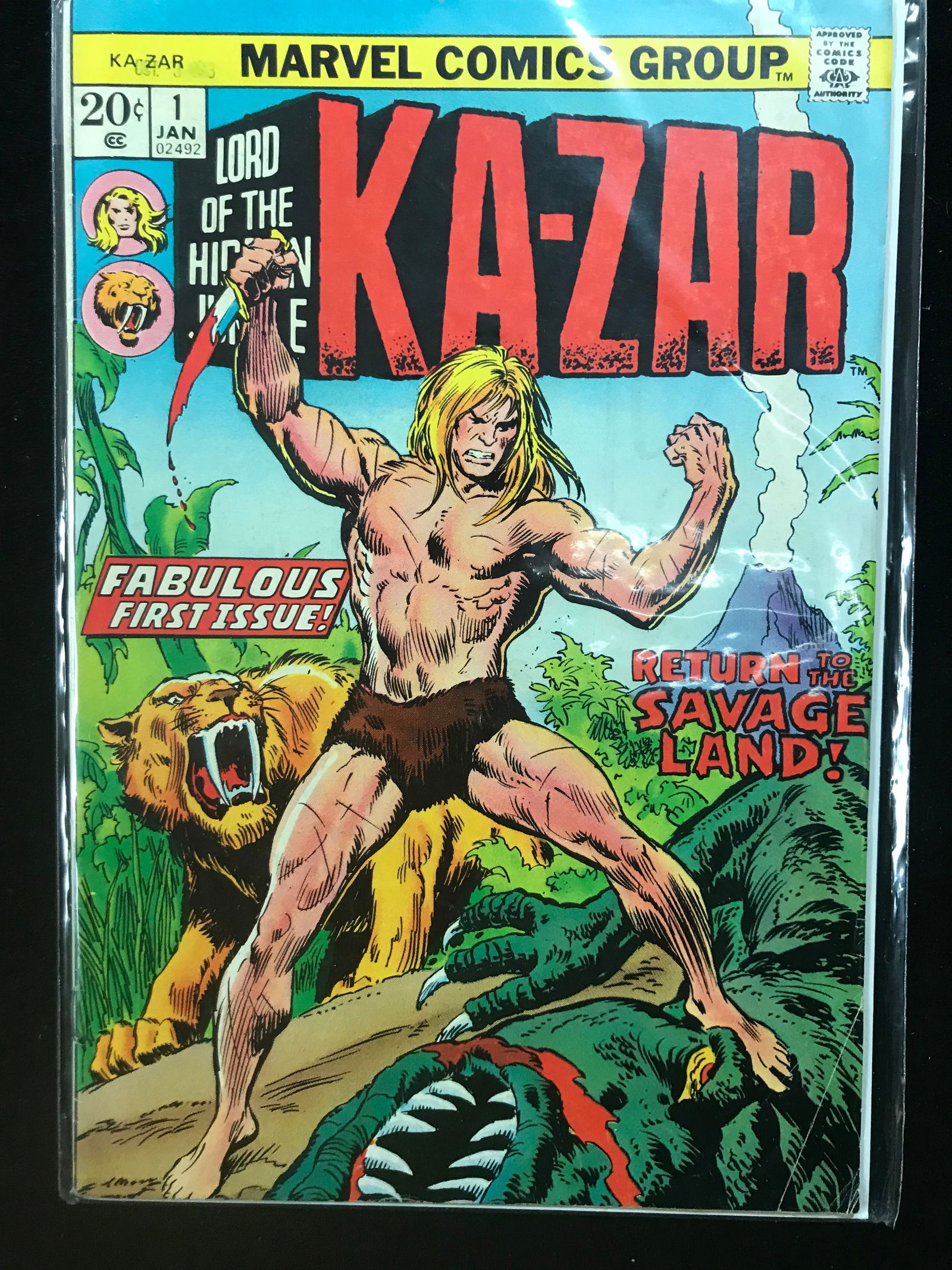MARVEL COMICS NO.1 KA-ZAR (1 of 1)