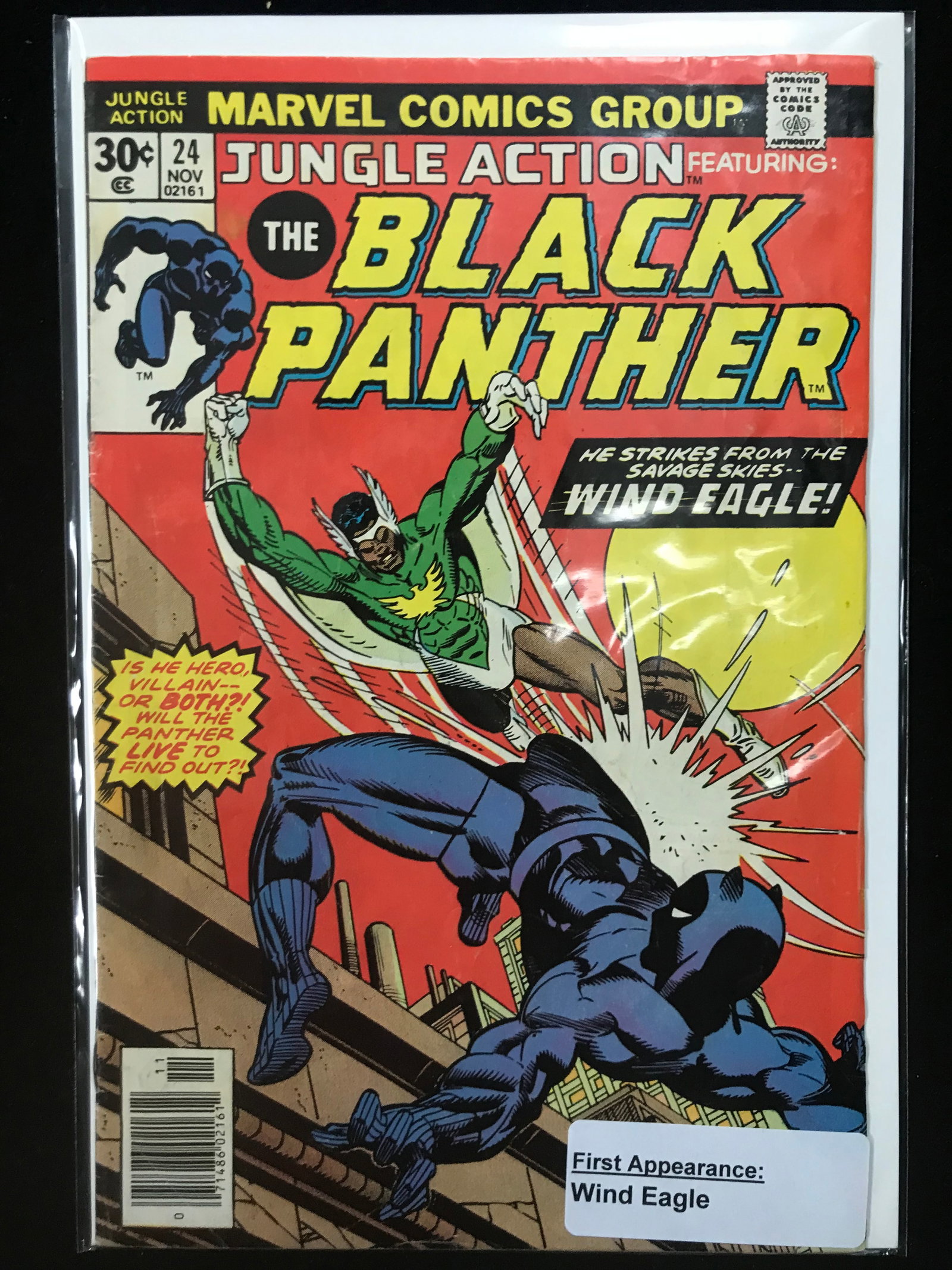 MARVEL COMICS NO.24 THE BLACK PANTHER: Prices are in Canadian dollars