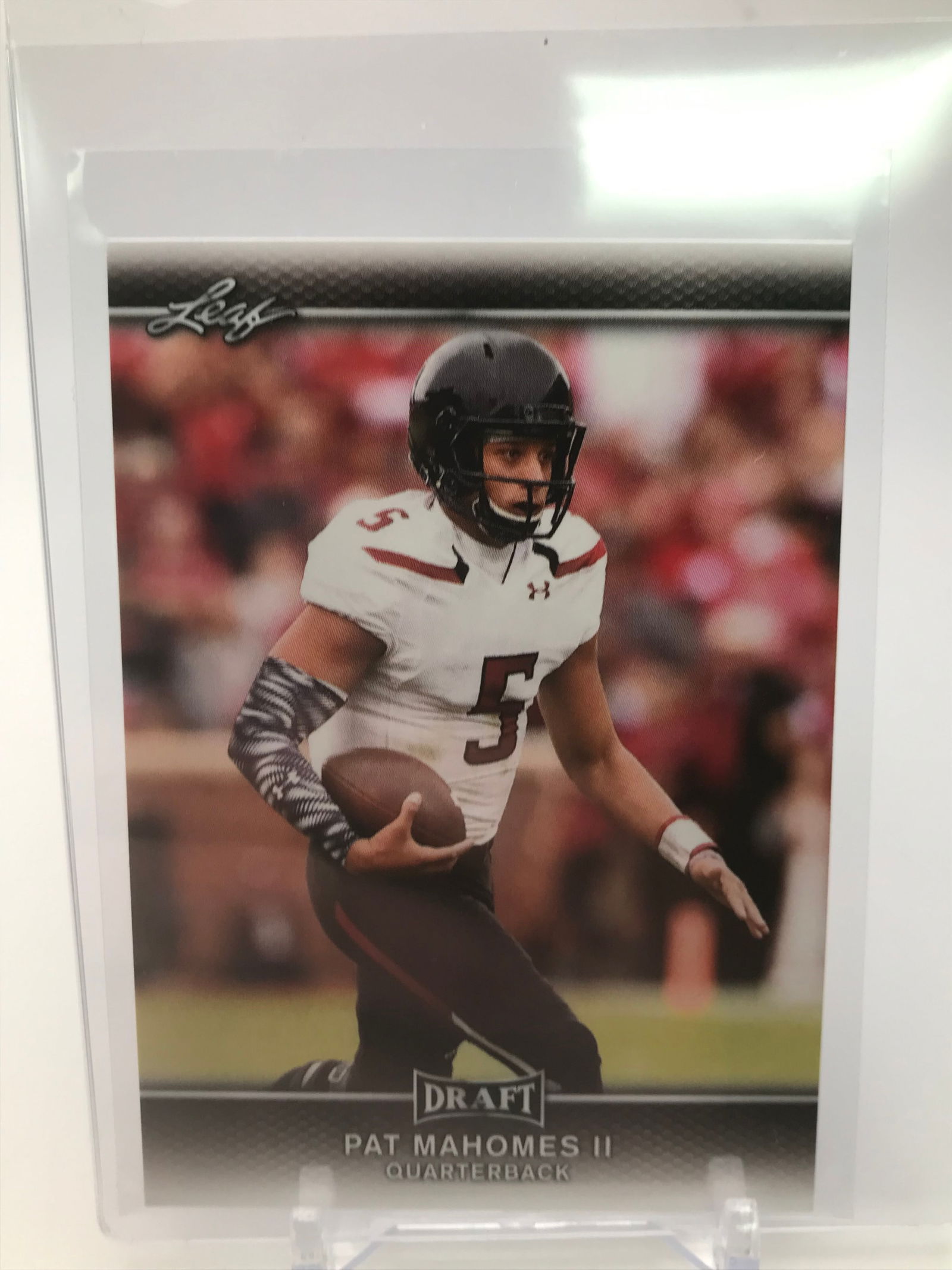 2017 LEAF DRAFT NO56 PATRICK MAHOMES (1 of 2)