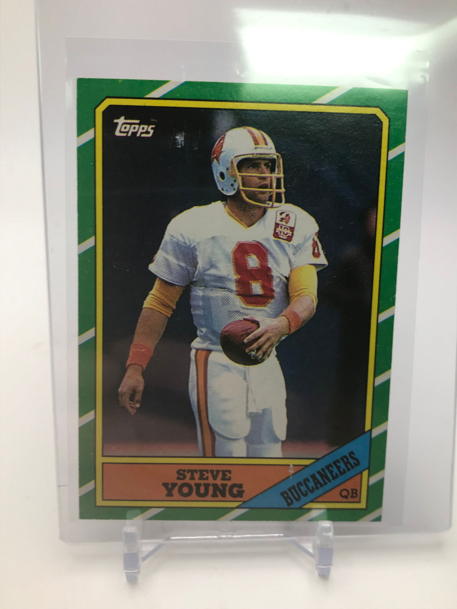1986 TOPPS NO.374 STEVE YOUNG ROOKIE CARD (1 of 2)
