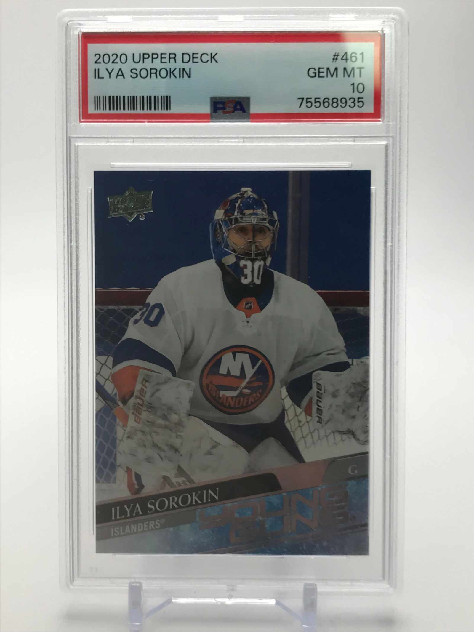 2020 UPPER DECK NO.461 ILYA SOROKIN PSA GRADED (1 of 1)