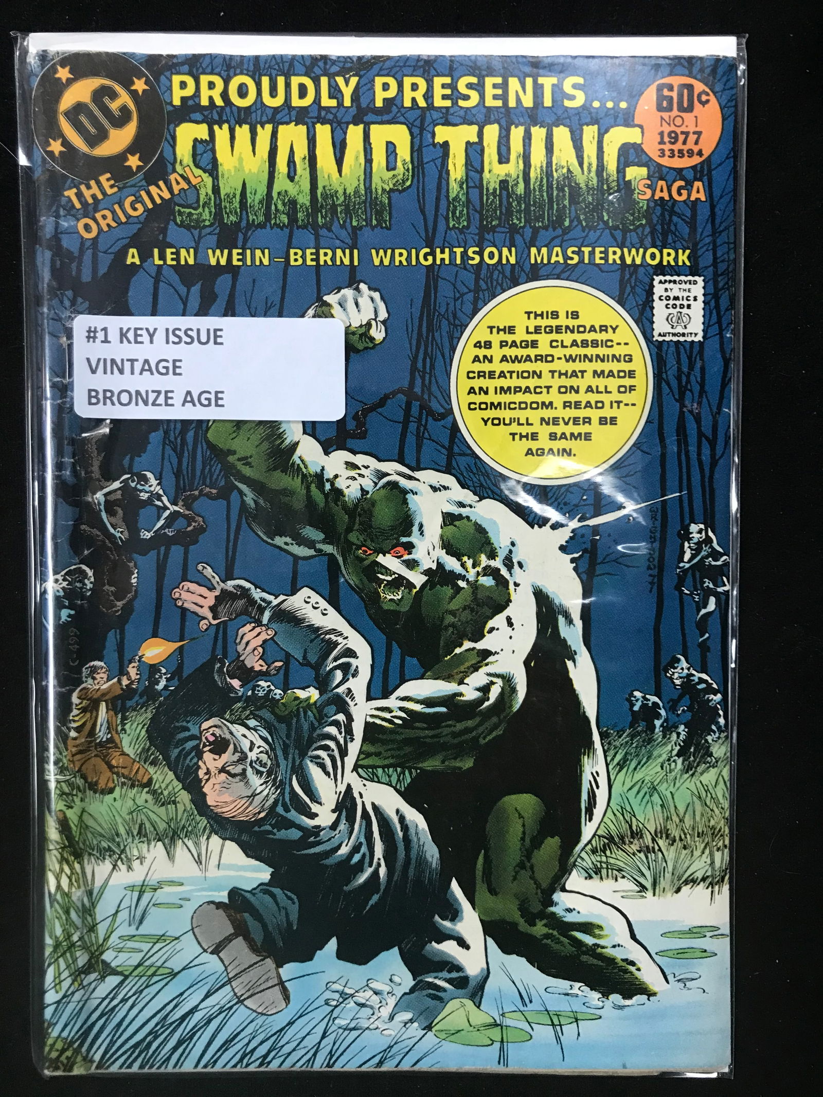 DC COMICS NO.1 THE ORIGINAL SWAMP THING (VINTAGE BRONZE AGE) (1 of 1)