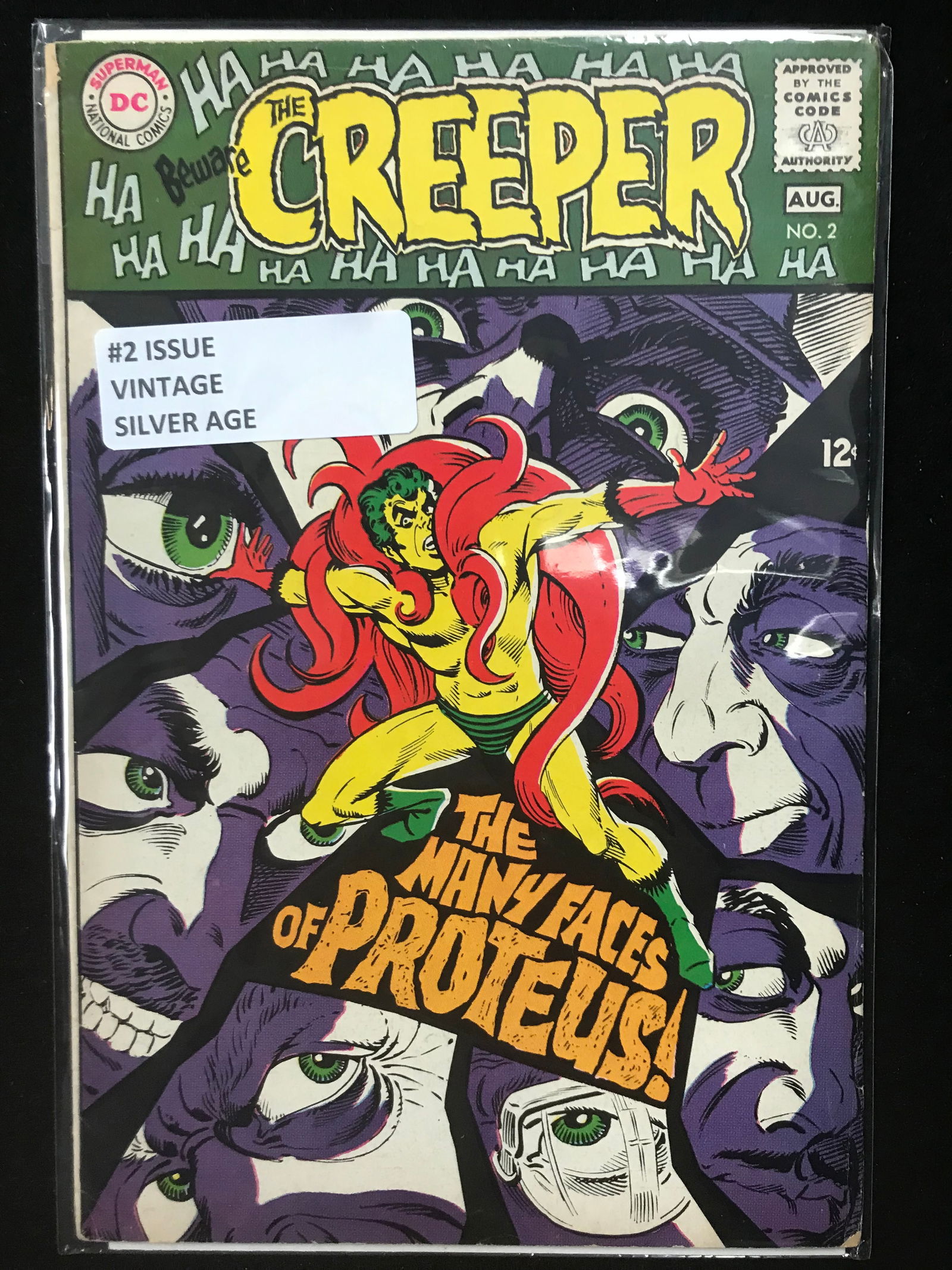 DC COMICS NO.2 THE CREEPER (VINTAGE SILVER AGE) (1 of 1)