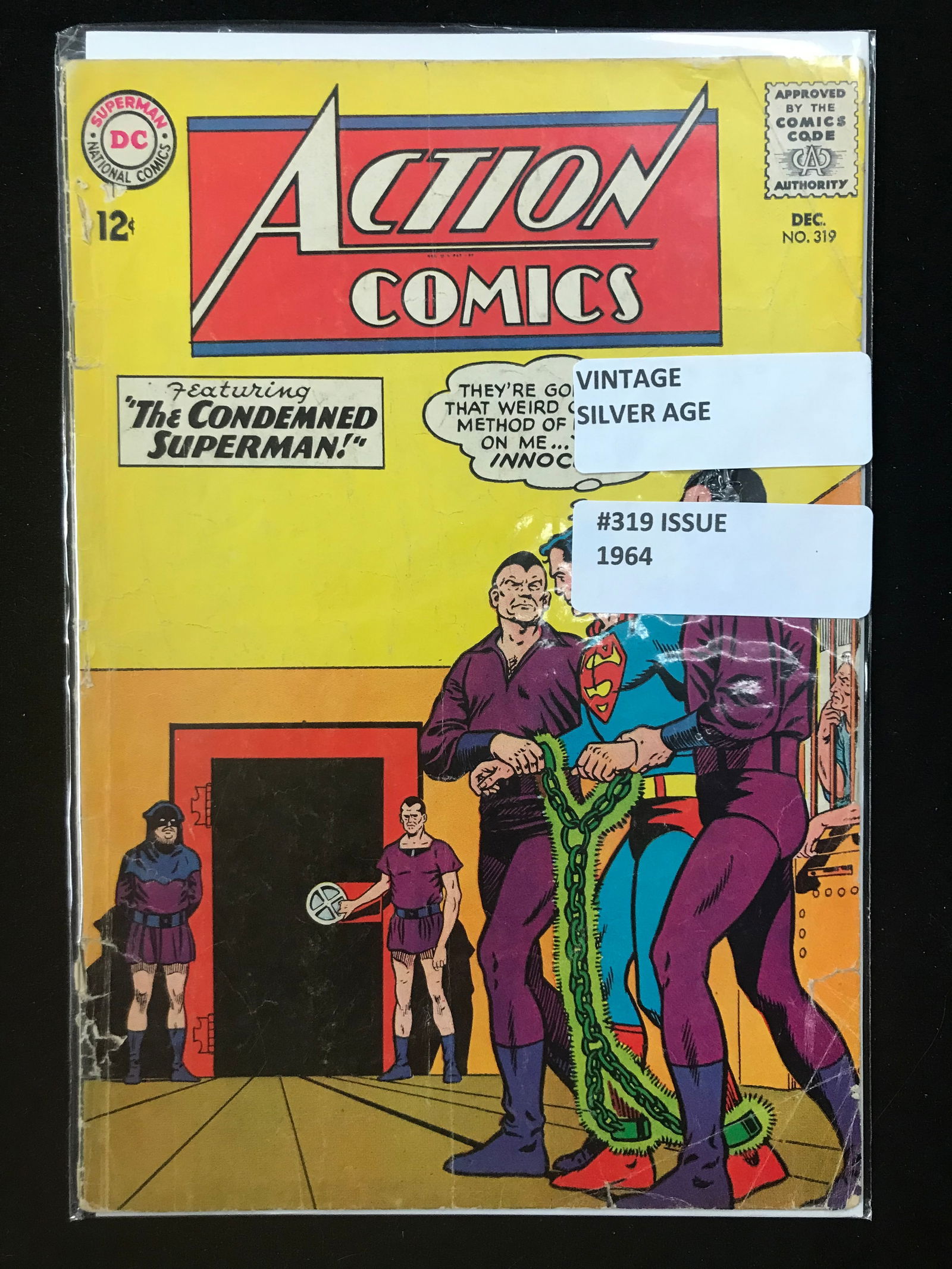 DC COMICS NO.319 ACTION COMICS (VINTAGE SILVER AGE) (1 of 1)