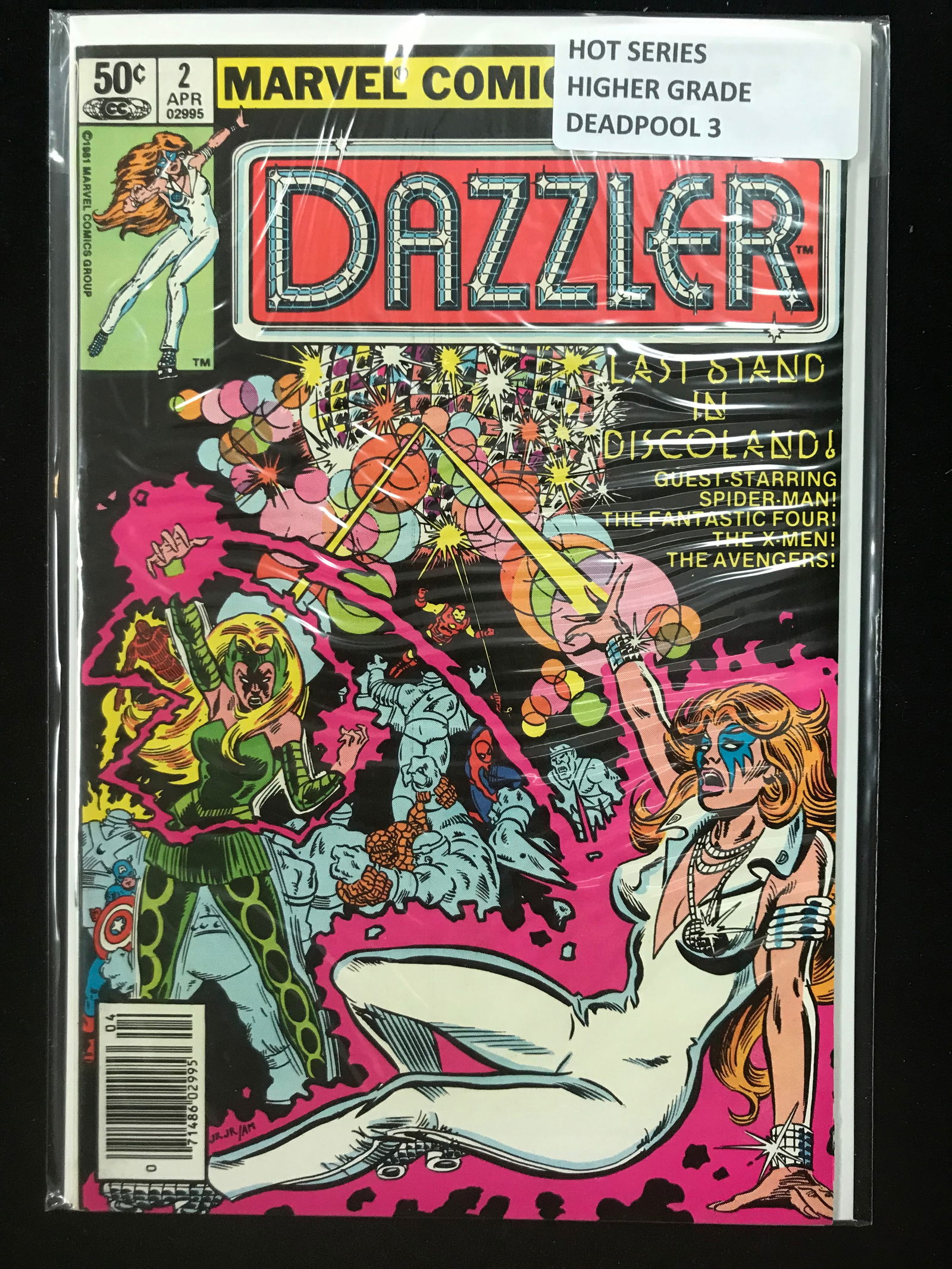 MARVEL COMICS NO.2 DAZZLER (DEADPOOL 3) (1 of 1)