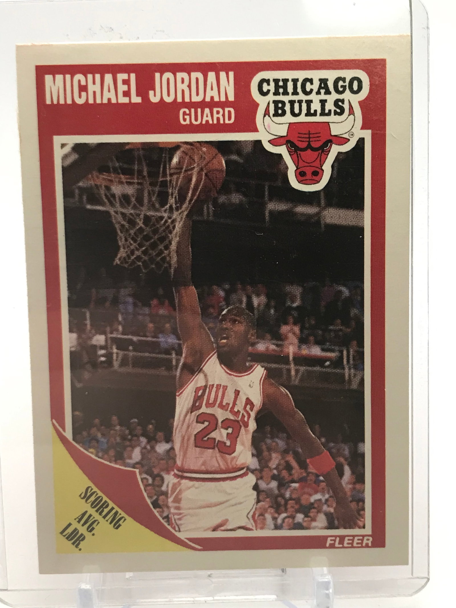 1989 FLEER MICHAEL JORDAN TRADING CARD: Prices are in Canadian dollars