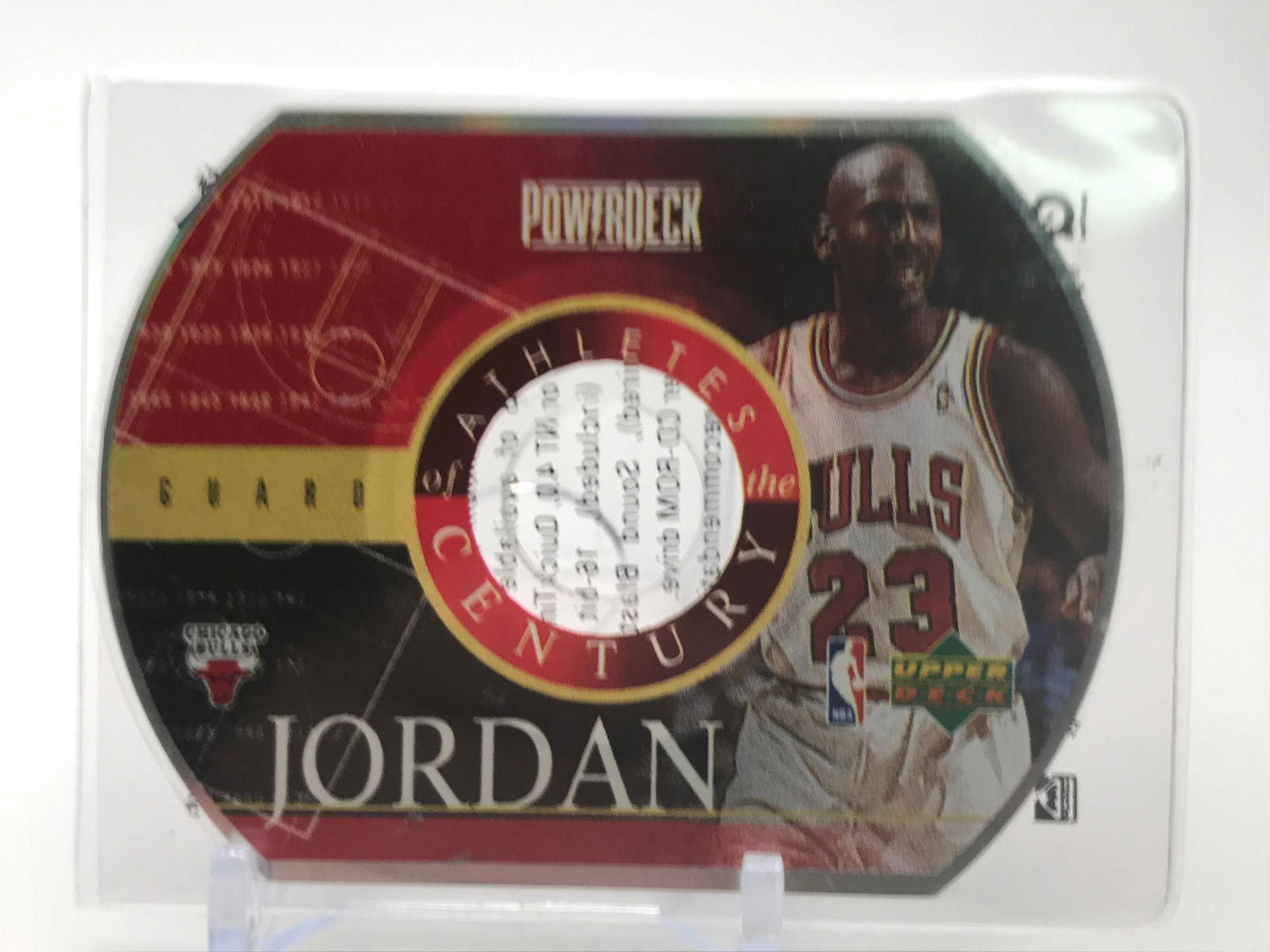 1999 UPPER DECK ATHLETES OF THE CENTURY MICHAEL JORDAN LASER DISC: Prices are in Canadian Dollars