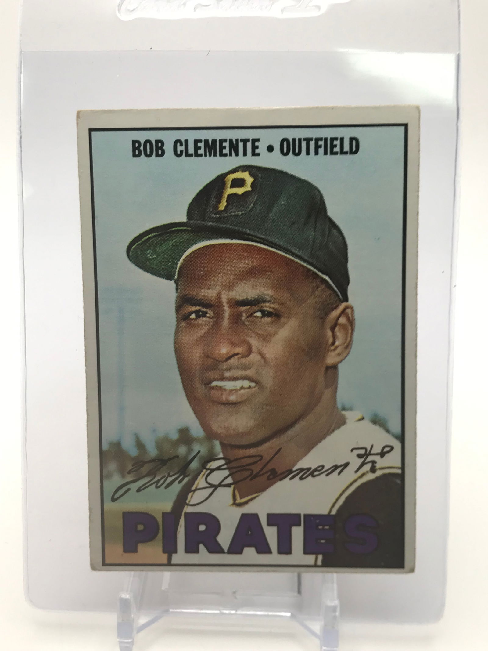 1967 TOPPS BASEBALL ROBERTO CLEMENTE (1 of 2)