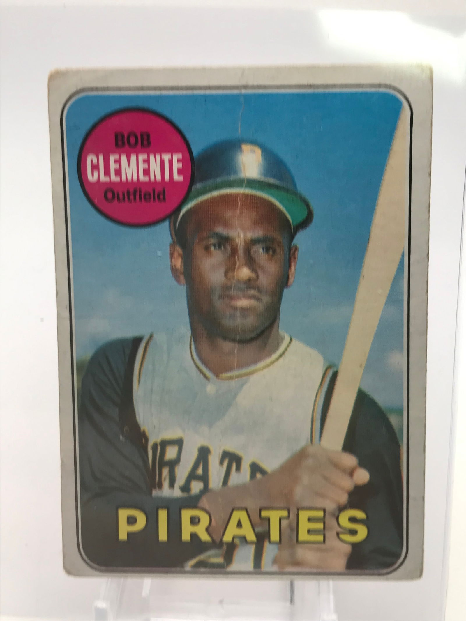 1969 TOPPS BASEBALL ROBERTO CLEMENTE (1 of 2)