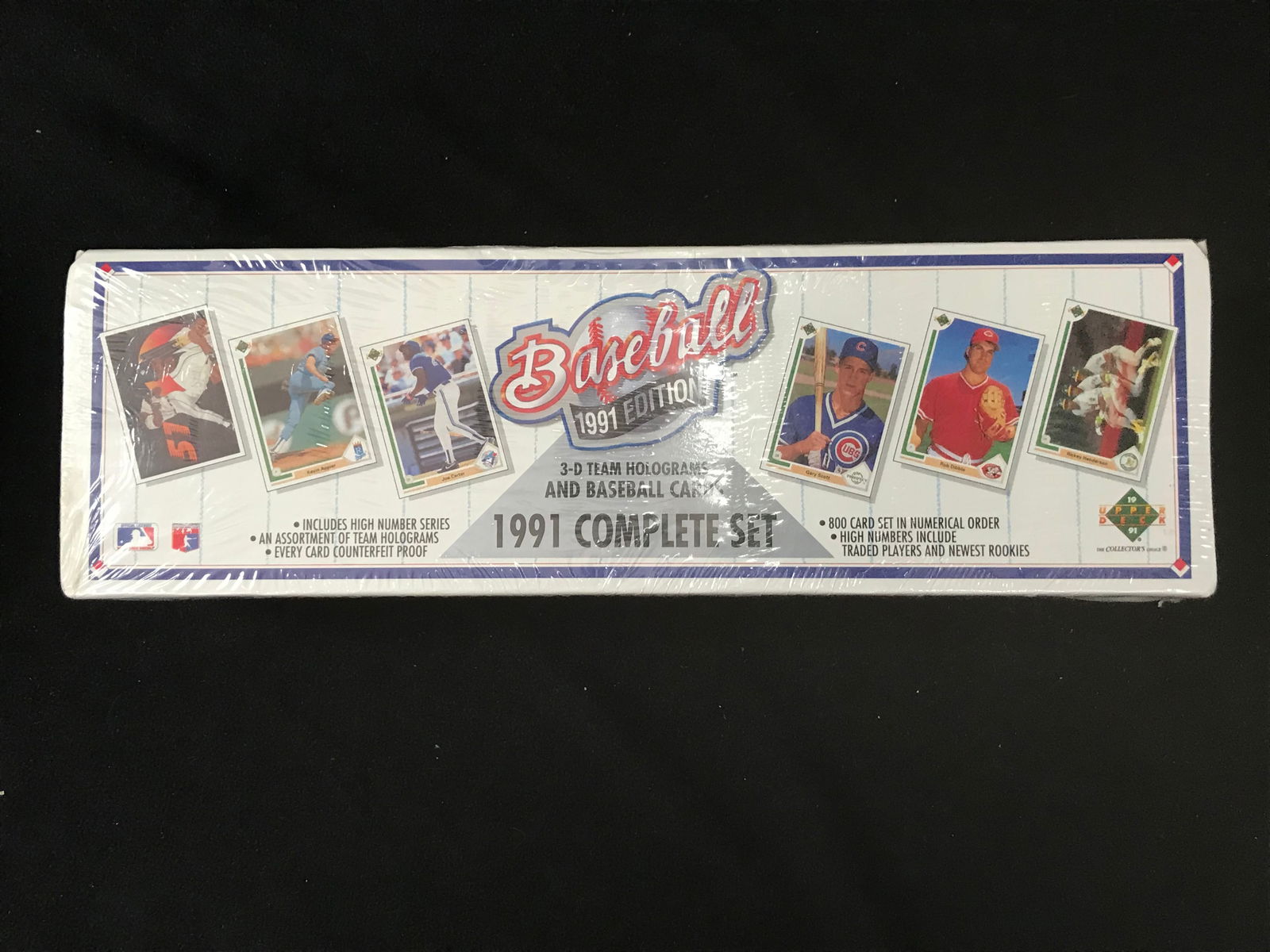 SEALED BOX OF  1991 UPPER DECK BASEBALL COMPLETE SET (1 of 1)