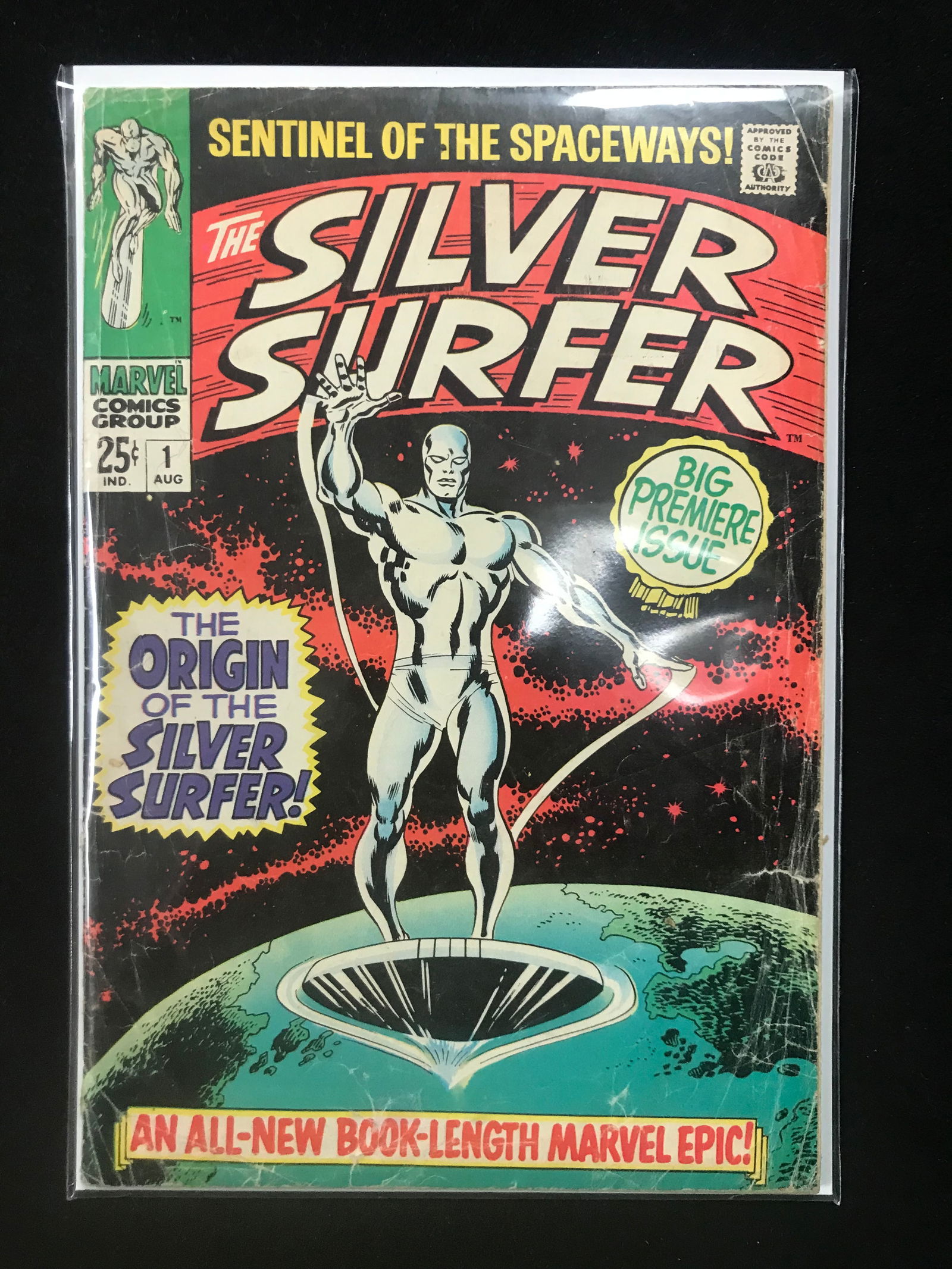 MARVEL COMICS NO.1 THE SILVER SURFER (1 of 1)