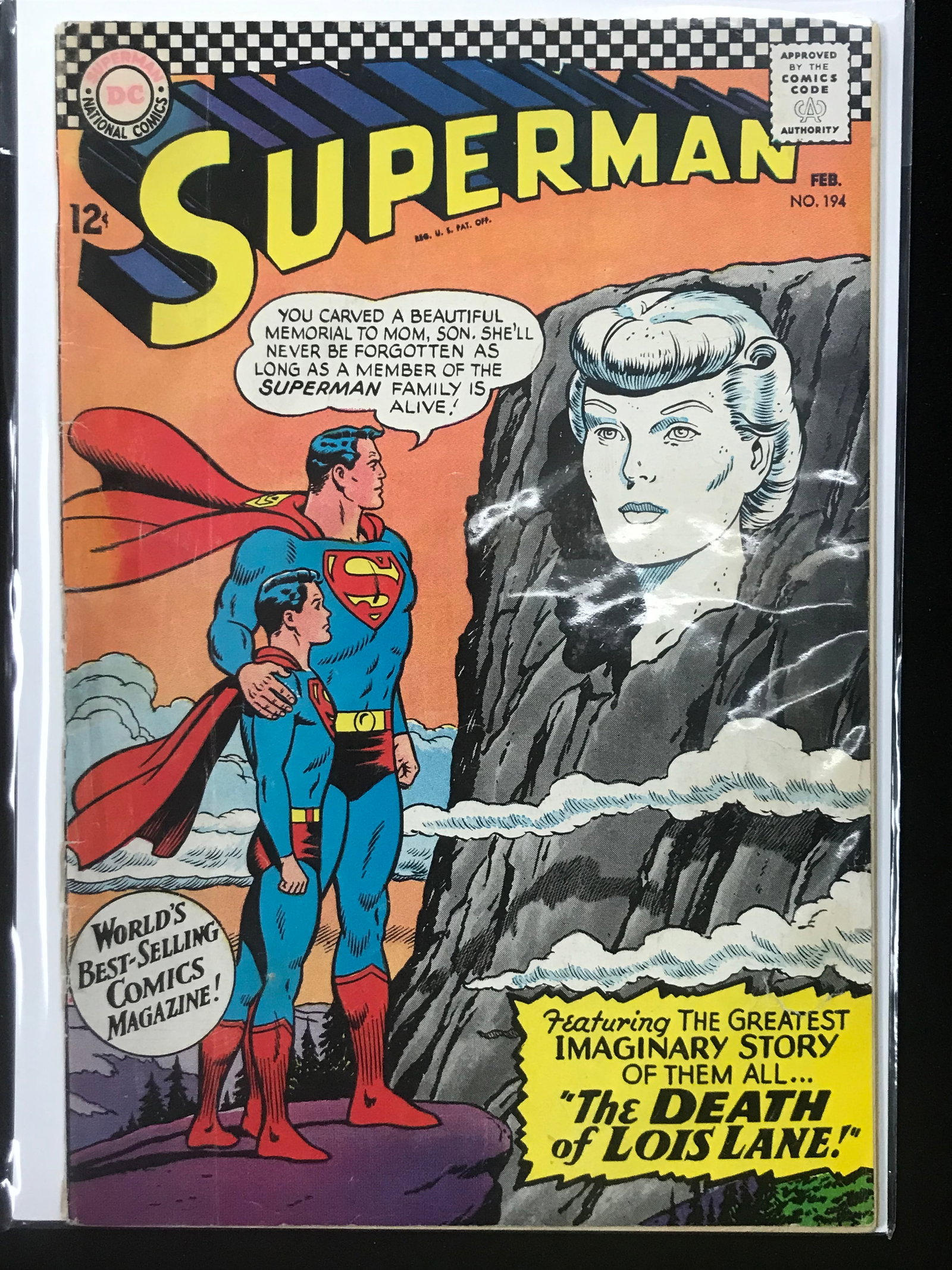 DC COMICS NO.194 SUPERMAN: Prices are in Canadian dollars
