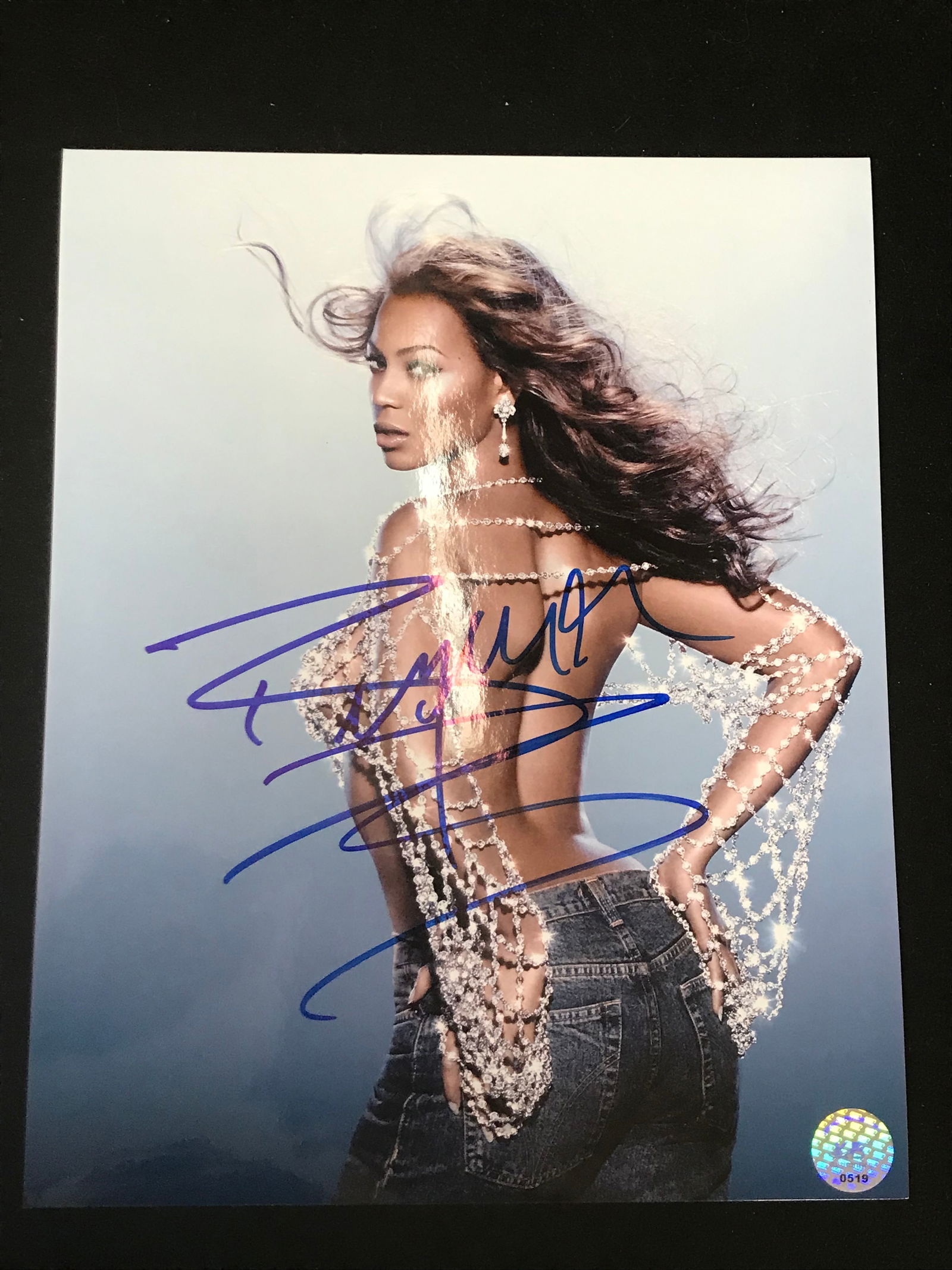 BEYONCE SIGNED 8X10 PHOTO KB COA (1 of 1)