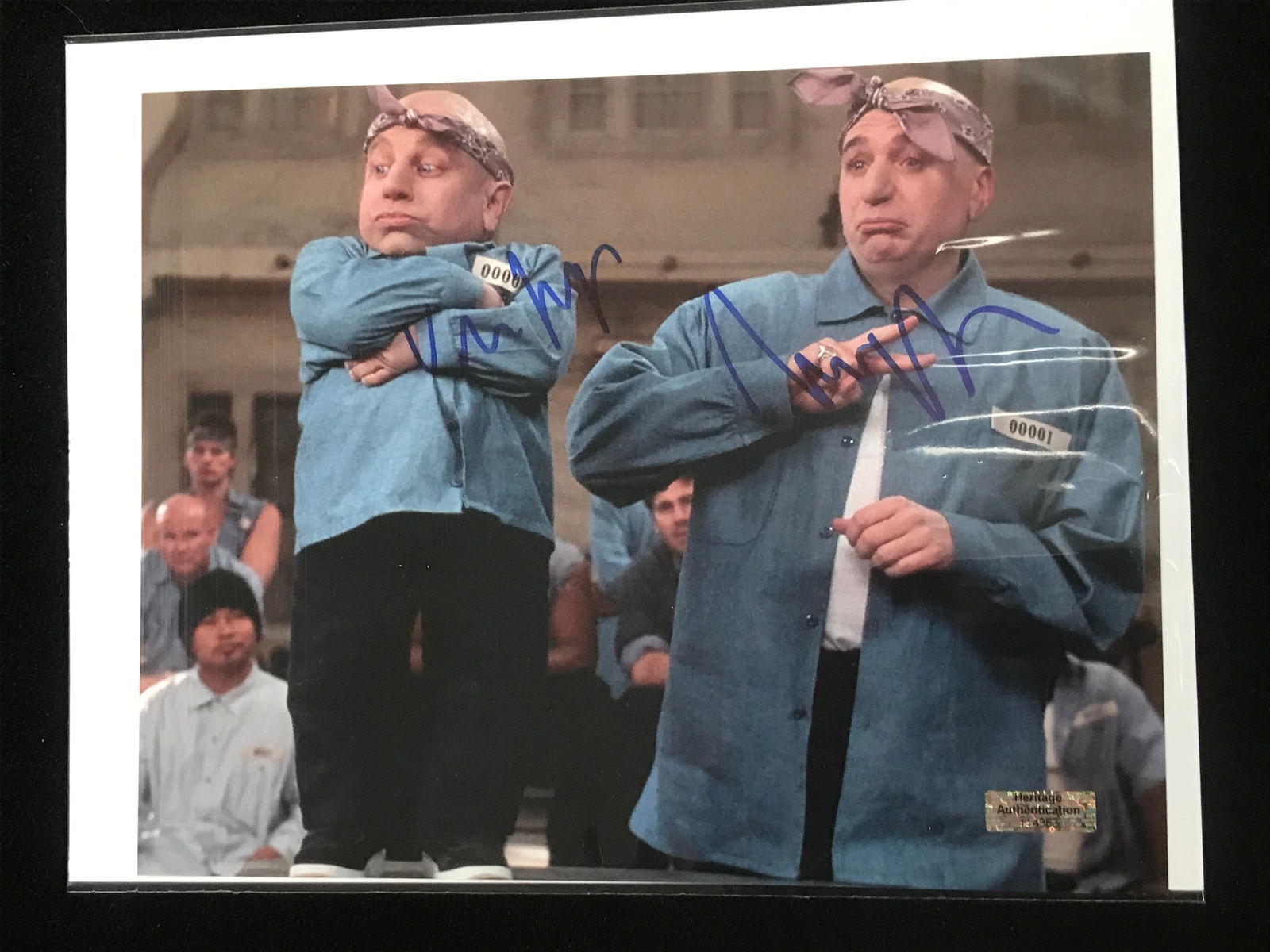 VERNE TROYER AND MIKE MYERS SIGNED 8X10 PHOTO HA COA (1 of 2)