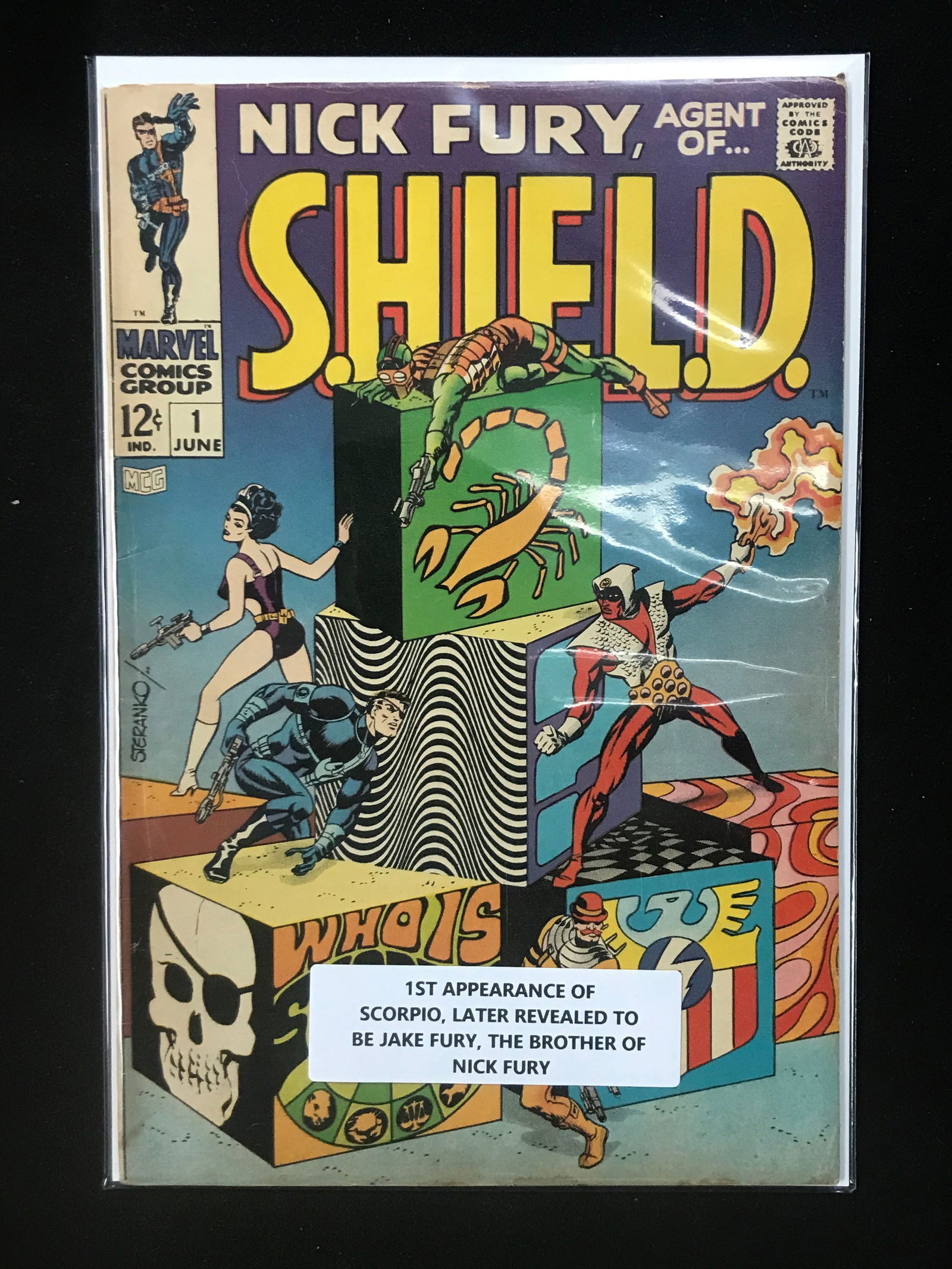 MARVEL COMICS NO.1 NICK FURY (1ST APPS) (1 of 1)