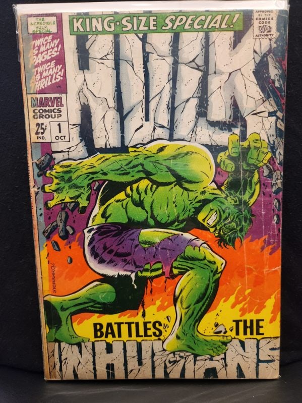 MARVEL COMICS HULK KING SIZE SPECIAL NO.1 (1 of 1)