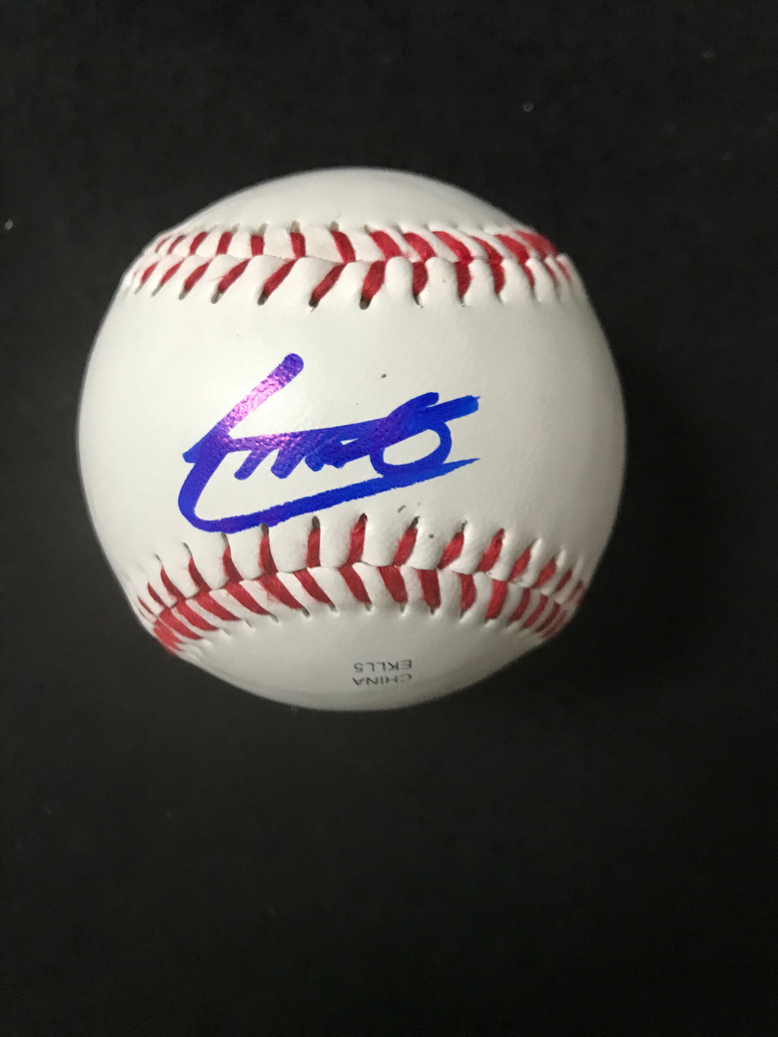VLADIMIR GUERRERO JR. SIGNED RAWLINGS BASEBALL (KB COA) (1 of 2)