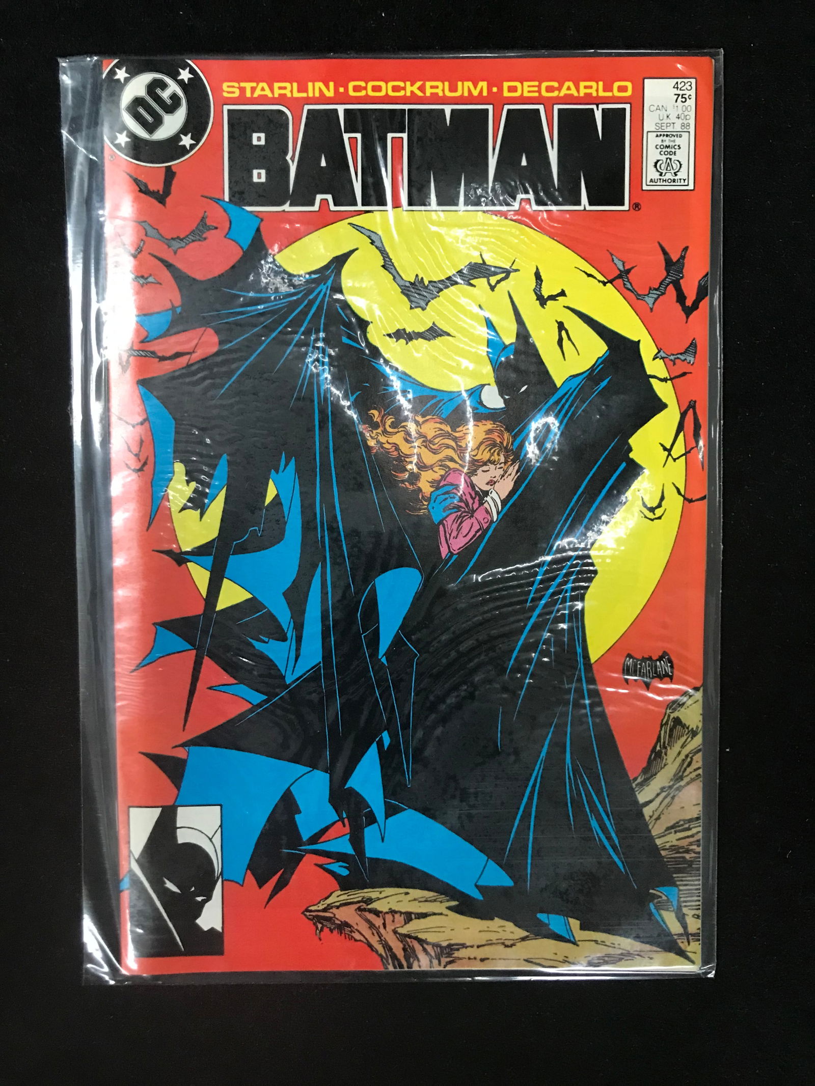 DC COMICS BATMAN NO.423 TODD MCFARLANE (1 of 1)